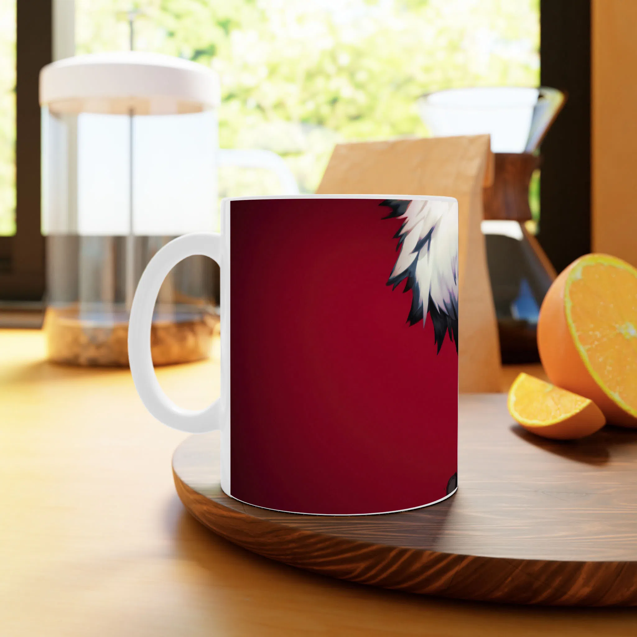 ماگ لیمینات طرح انیمه My Hero Academia - Dabi کد NM0993 — تصویر 3