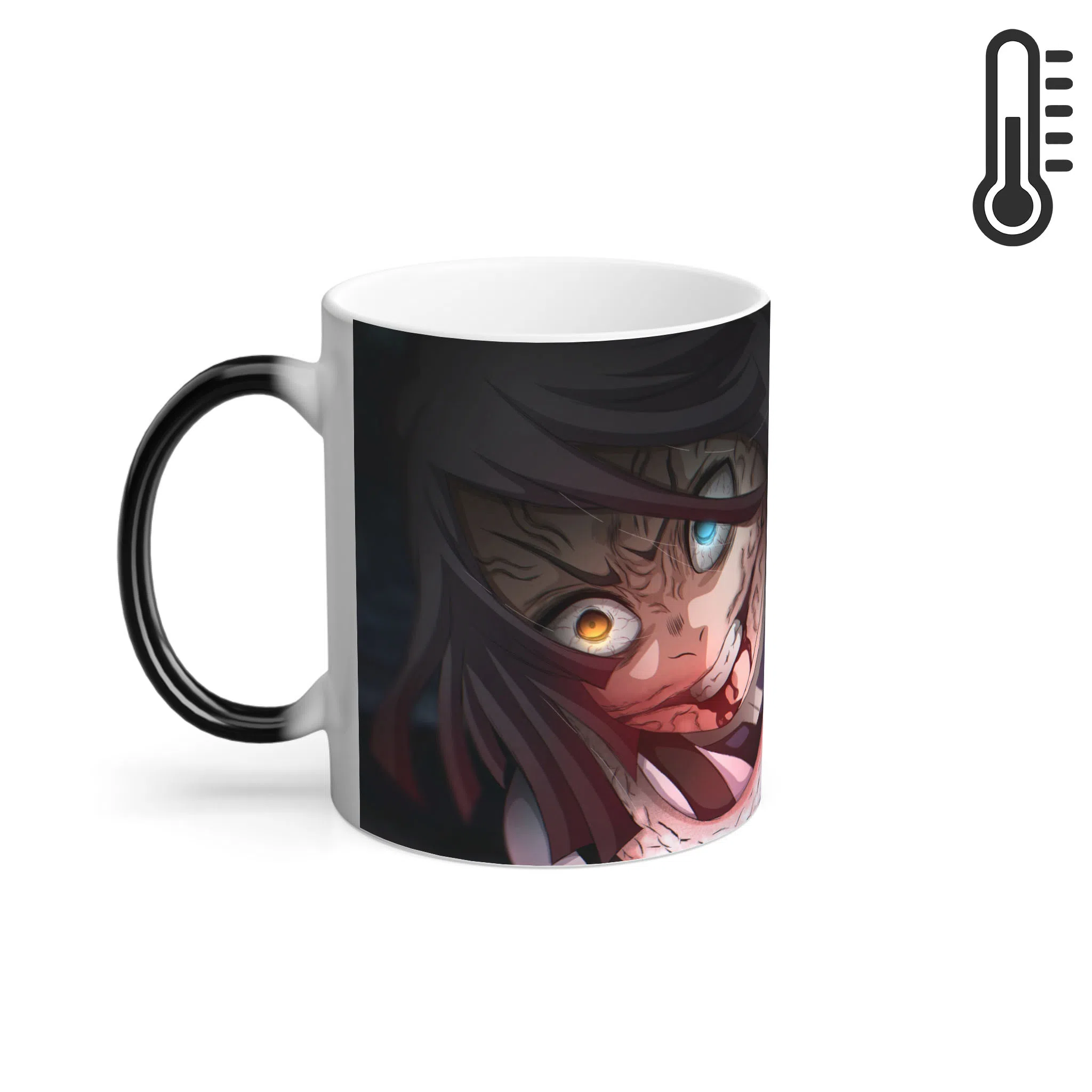 ماگ حرارتی لیمینات طرح انیمه شیطان کش هاشیرا مار Obanai Iguro Kimetsu no Yaiba Demon Slayer کد NM0657 — تصویر 2