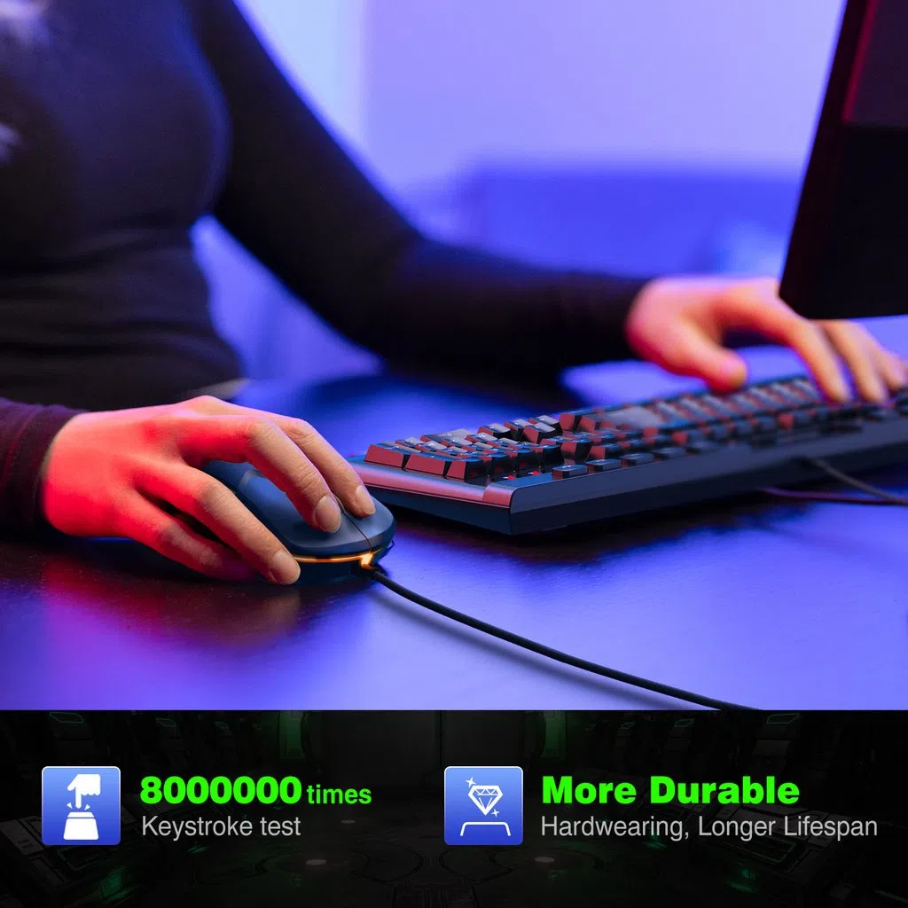 کیبورد و ماوس مخصوص بازی اونیکوما مدل G21-CW902 — تصویر 4