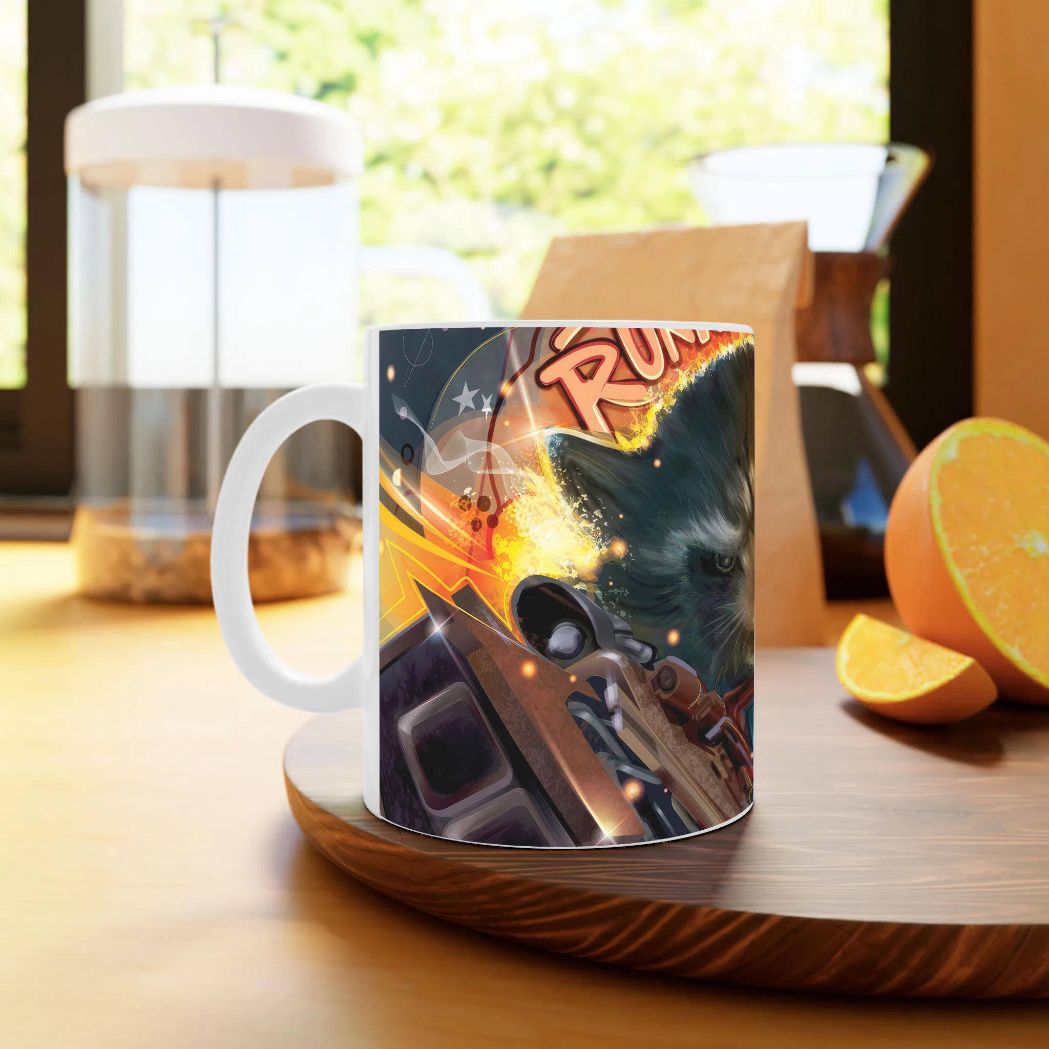 ماگ لیمینات طرح فیلم نگهبانان کهکشان Guardians of the Galaxy کد NM11534 — تصویر 2