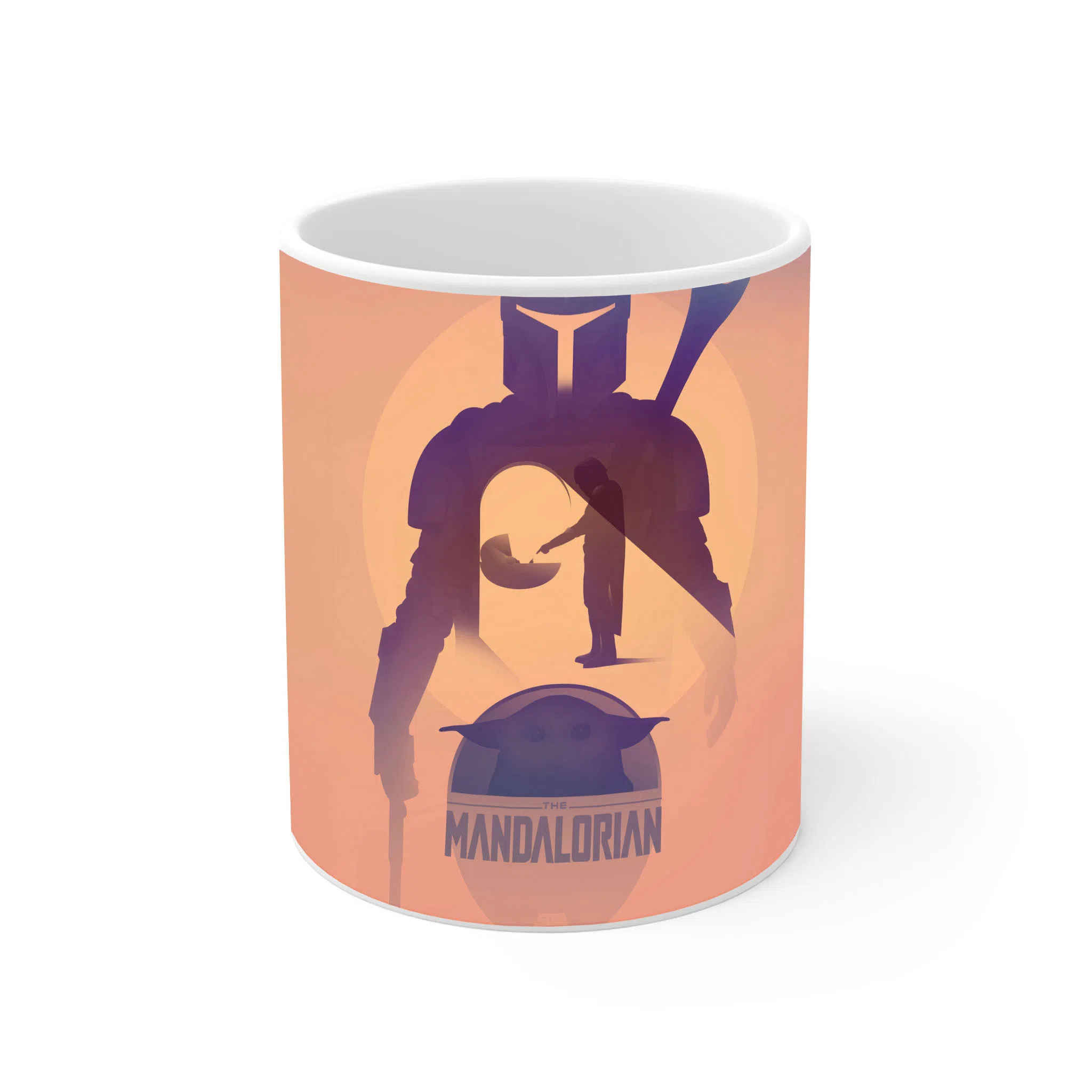 ماگ لیمینات طرح سریال مندلورین The Mandalorian کد NM5541