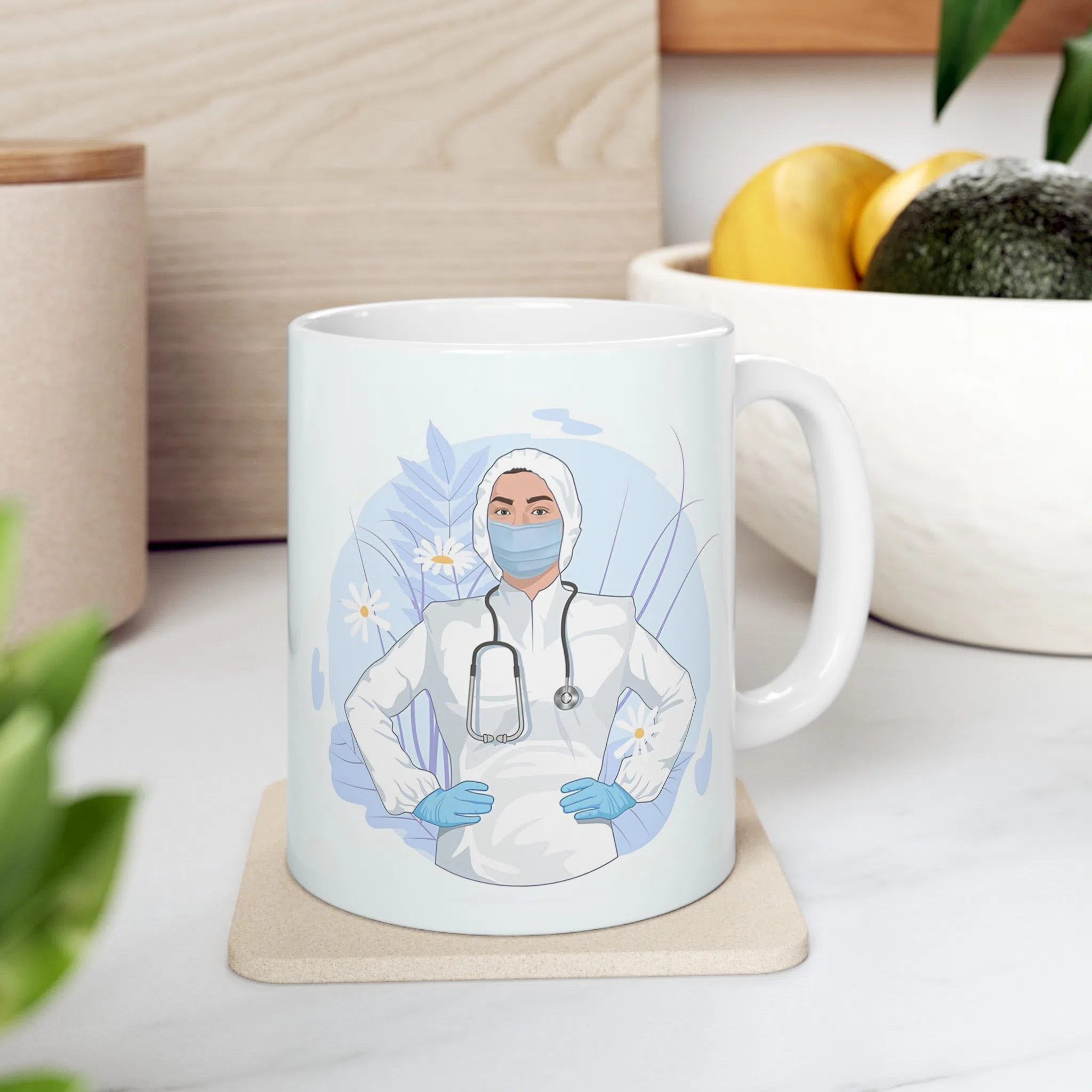ماگ طرح روز ماما مدل NM3295 — تصویر 3
