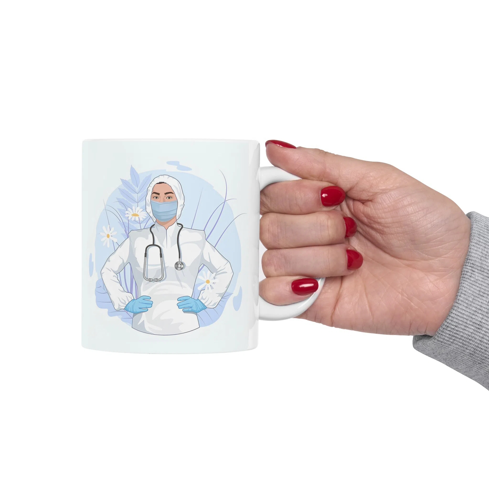 ماگ طرح روز ماما مدل NM3295 — تصویر 6