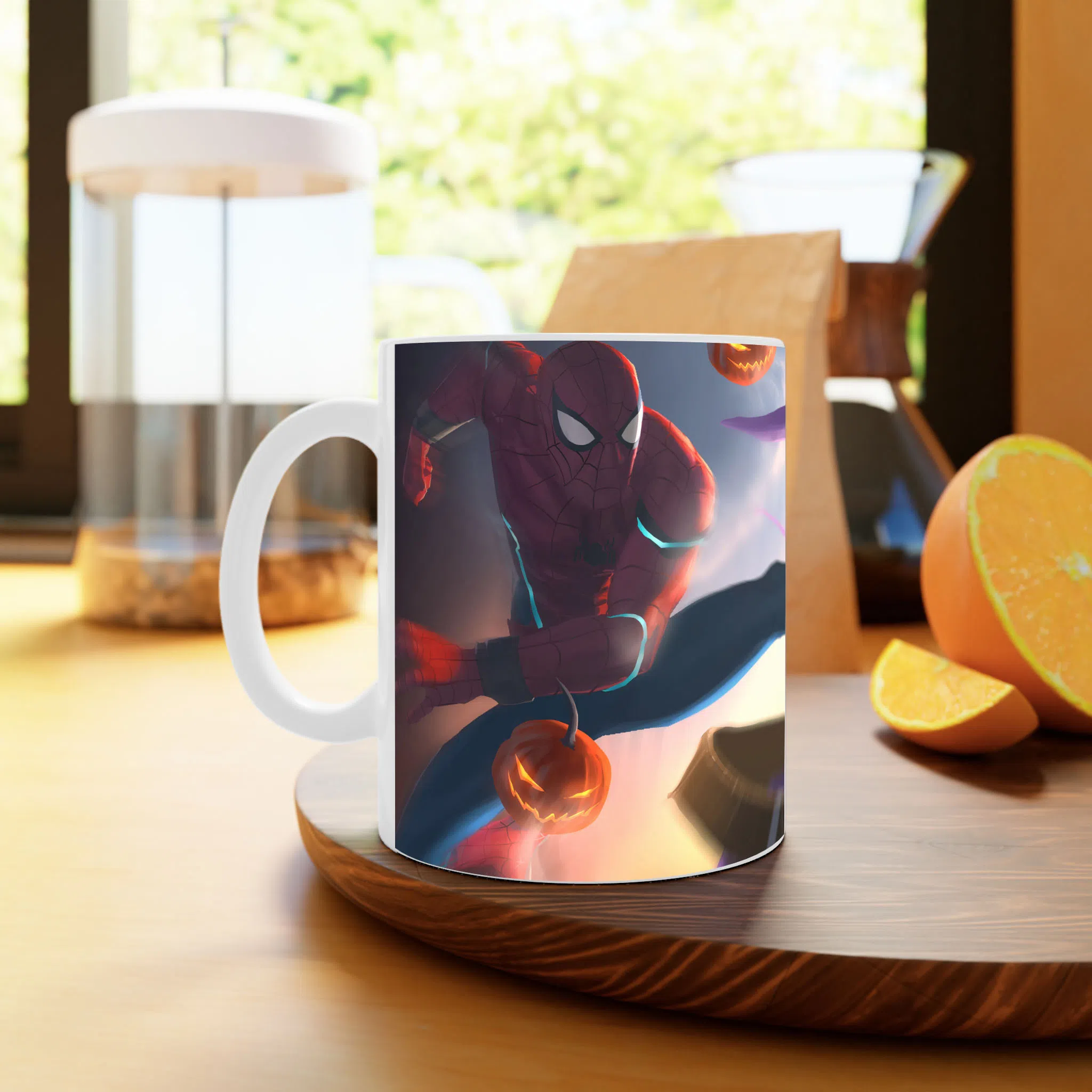 ماگ لیمینات طرح بازی اسپایدرمن مرد عنکبوتی Spider Man Game کد NM9689 — تصویر 3