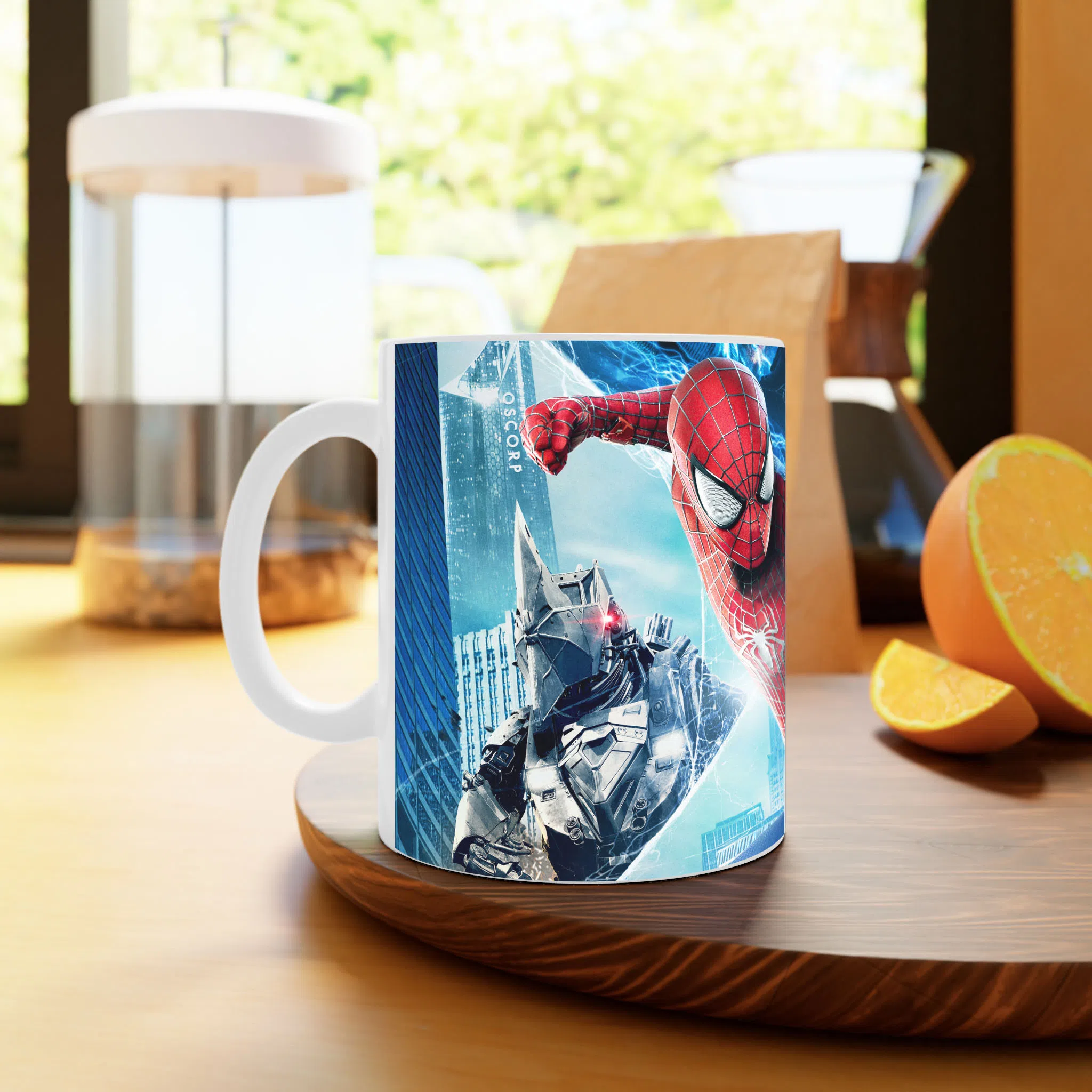 ماگ لیمینات طرح فیلم مرد عنکبوتی اسپایدرمن Spider Man کد NM12367 — تصویر 2