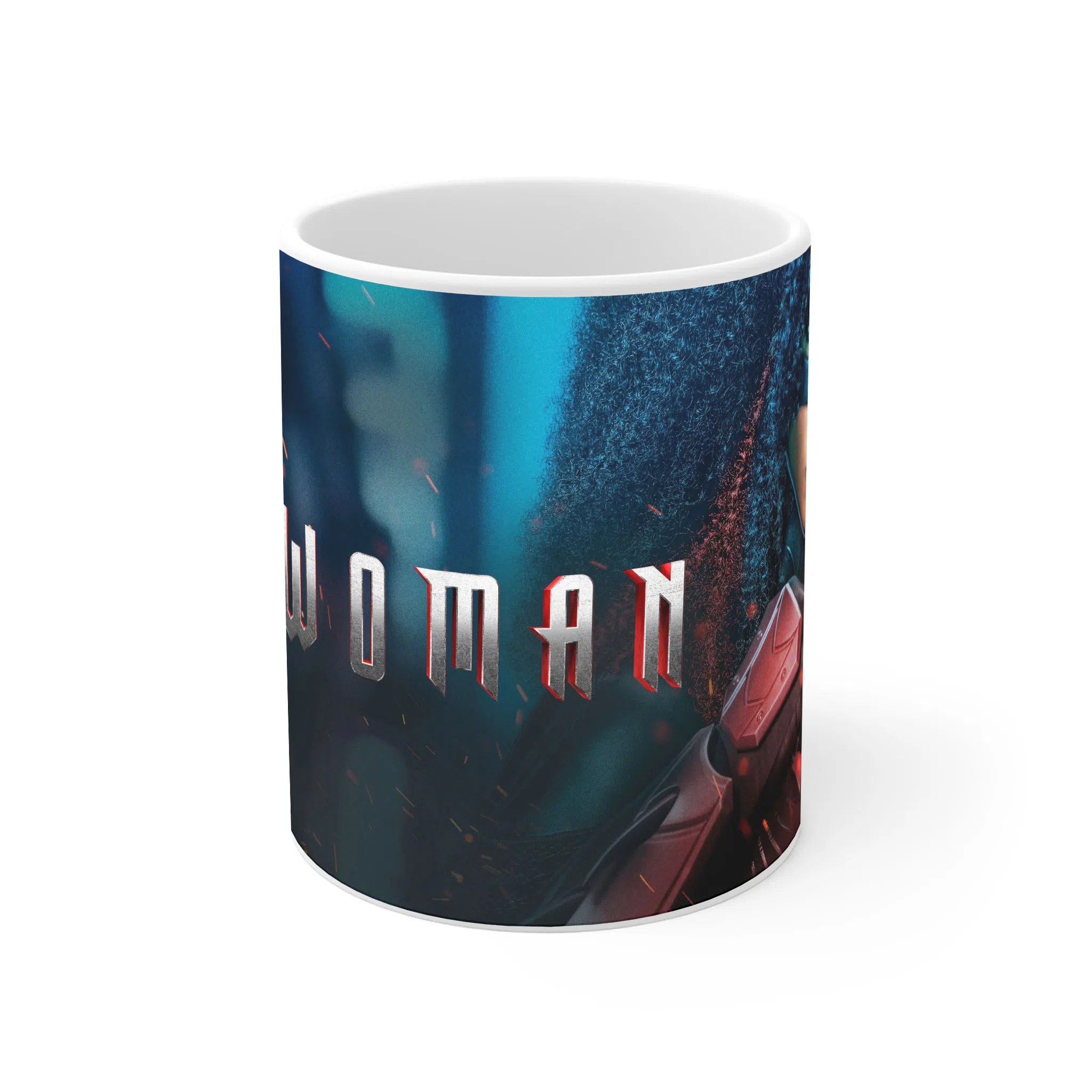 ماگ لیمینات طرح سریال Batwoman کد NM3840 — تصویر 3
