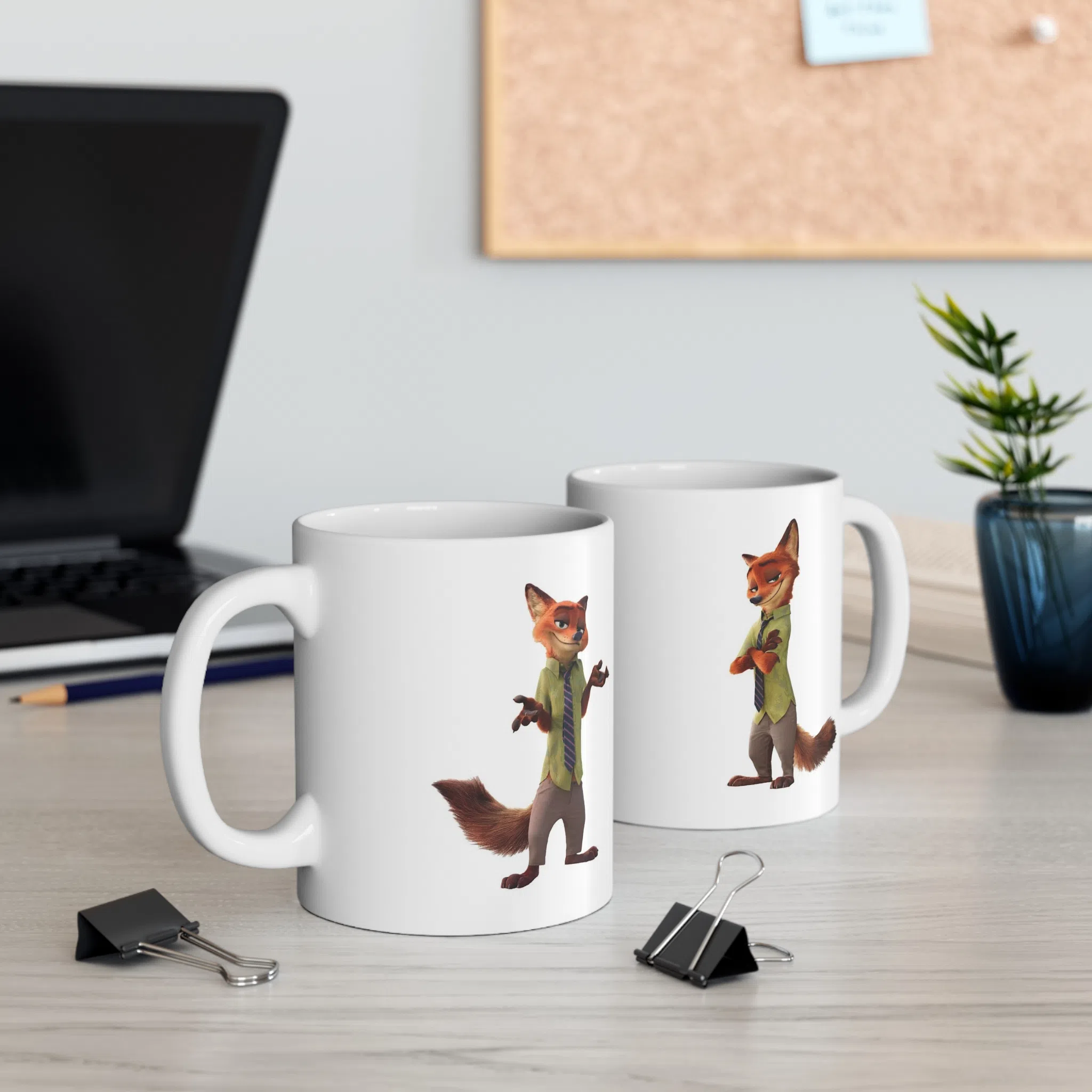 ماگ طرح انیمیشن زوتوپیا Zootopia مدل NM2987 — تصویر 3