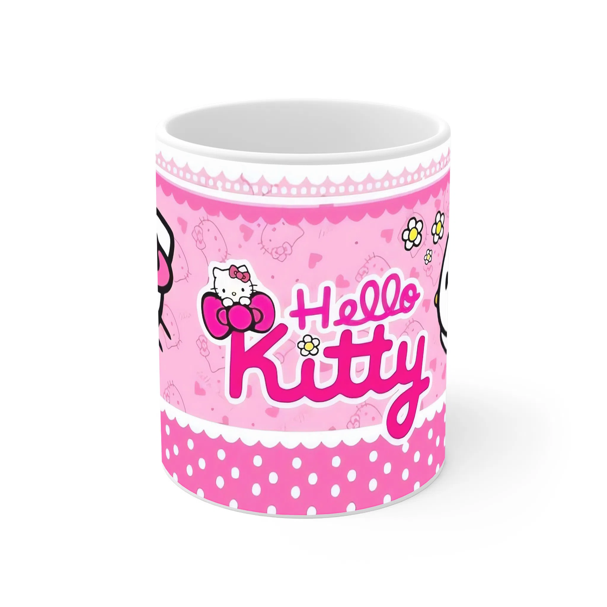 ماگ لیمینات طرح هلو کیتی Hello Kitty کد NM13437