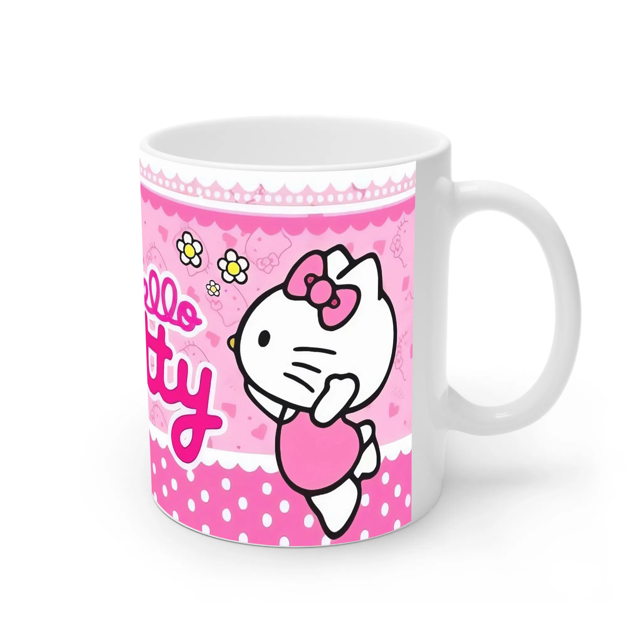 ماگ لیمینات طرح هلو کیتی Hello Kitty کد NM13437 — تصویر 2