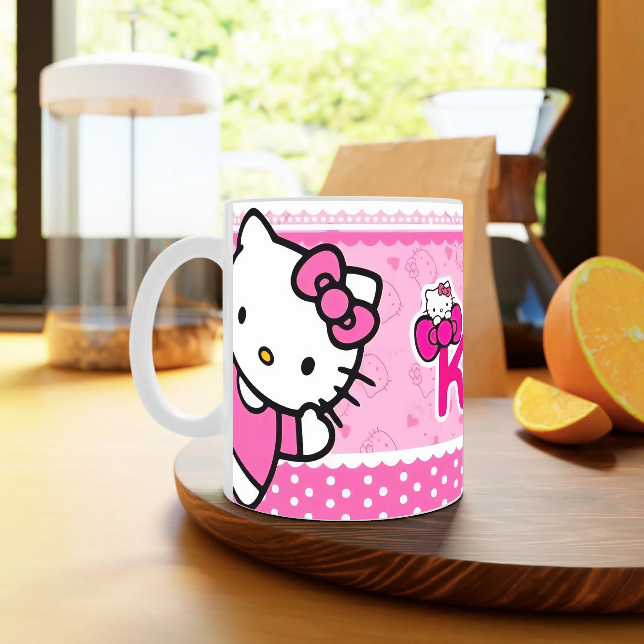 ماگ لیمینات طرح هلو کیتی Hello Kitty کد NM13437 — تصویر 3