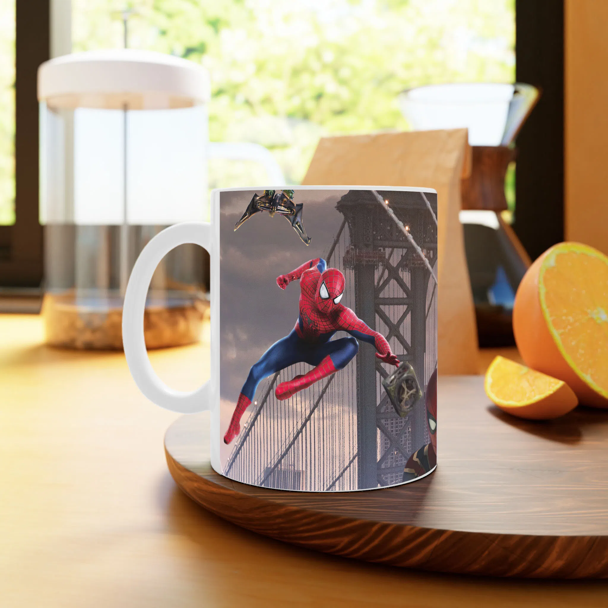 ماگ لیمینات طرح فیلم مرد عنکبوتی اسپایدرمن Spider Man کد NM12429 — تصویر 2