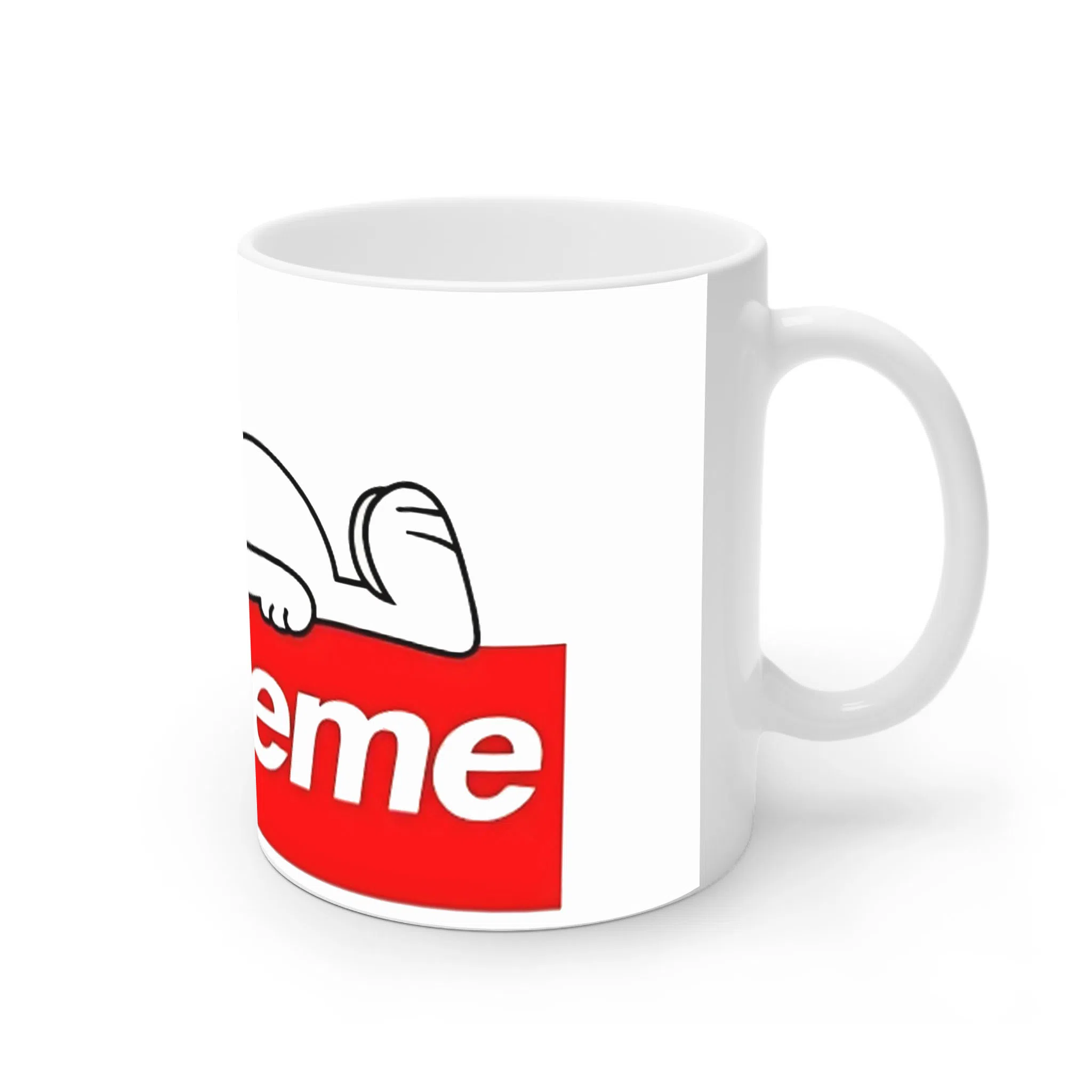 ماگ لیمینات طرح من قوی کد NM13555 — تصویر 3