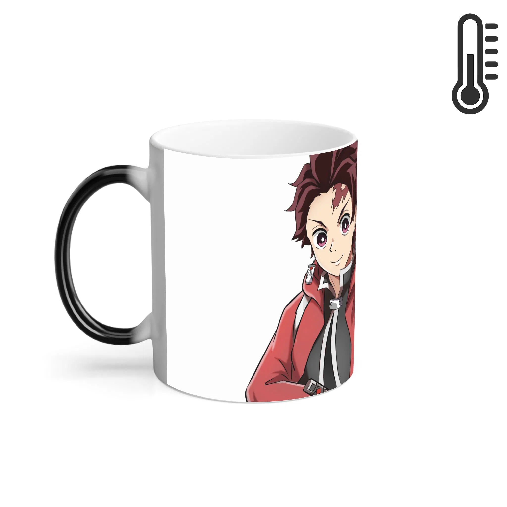 ماگ حرارتی لیمینات طرح انیمه شیطان کش تانجیرو - Tanjiro - Kimetsu no Yaiba - Demon Slayer کد NM0682 — تصویر 2