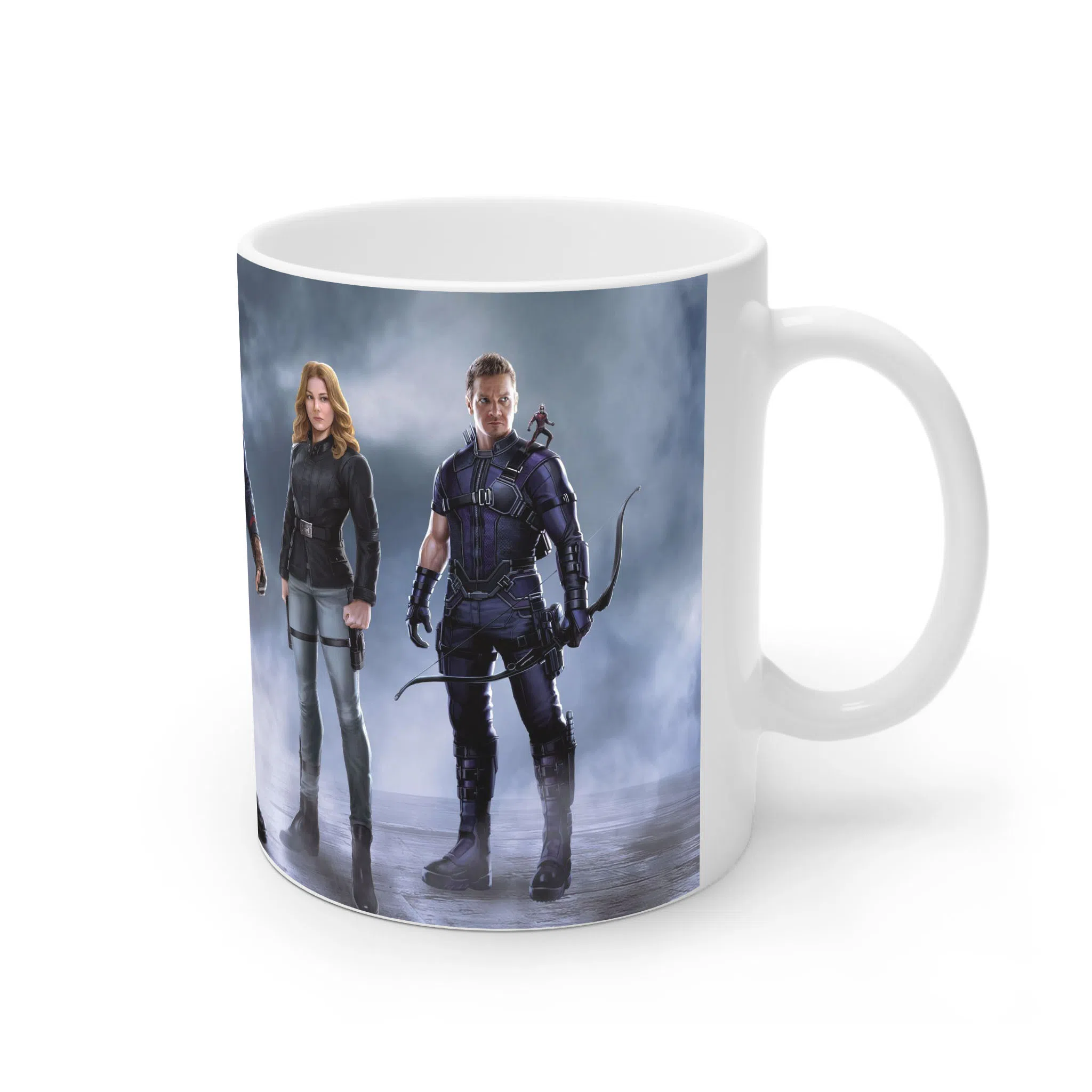 ماگ لیمینات طرح فیلم انتقام جویان Avengers کد NM10672 — تصویر 3