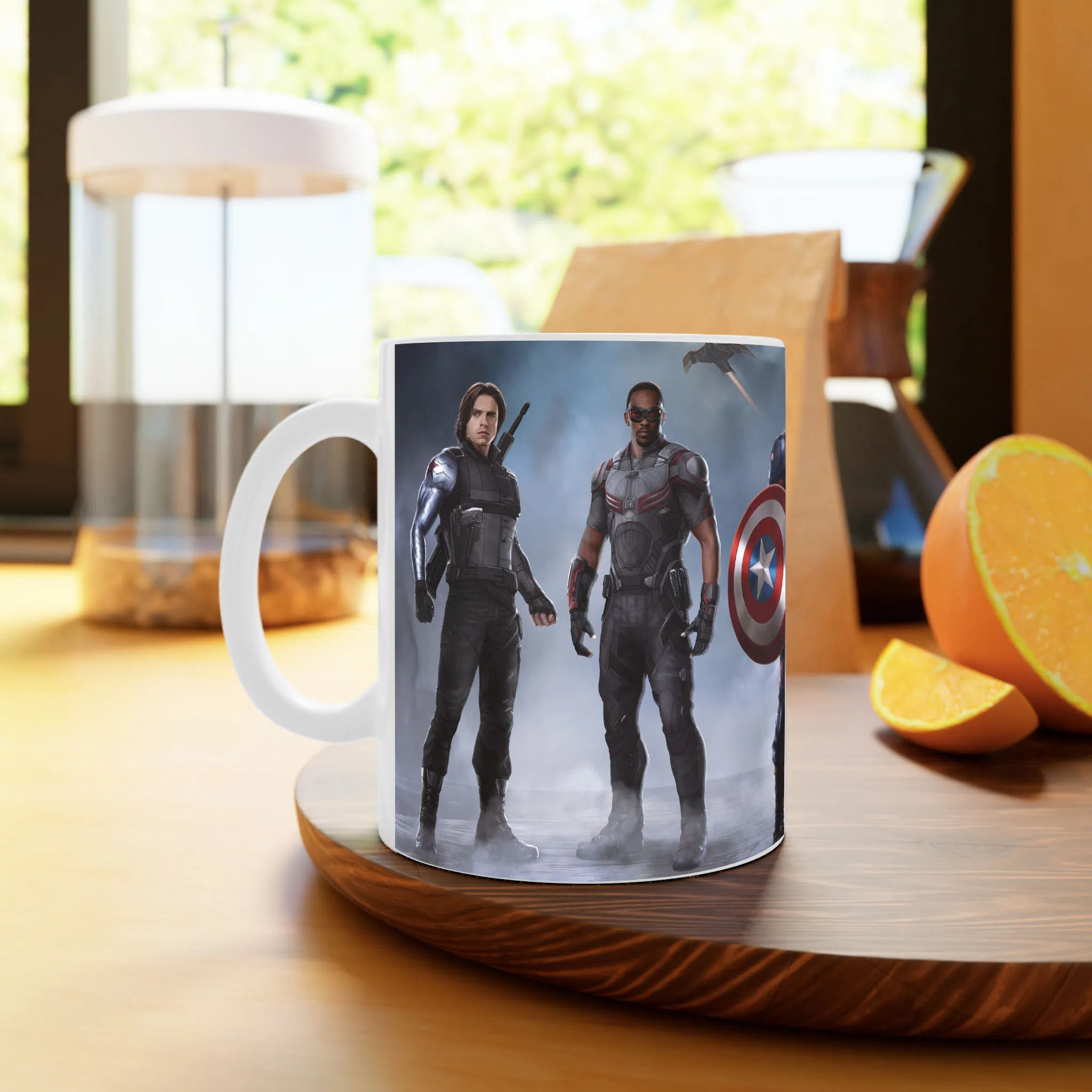 ماگ لیمینات طرح فیلم انتقام جویان Avengers کد NM10672 — تصویر 4
