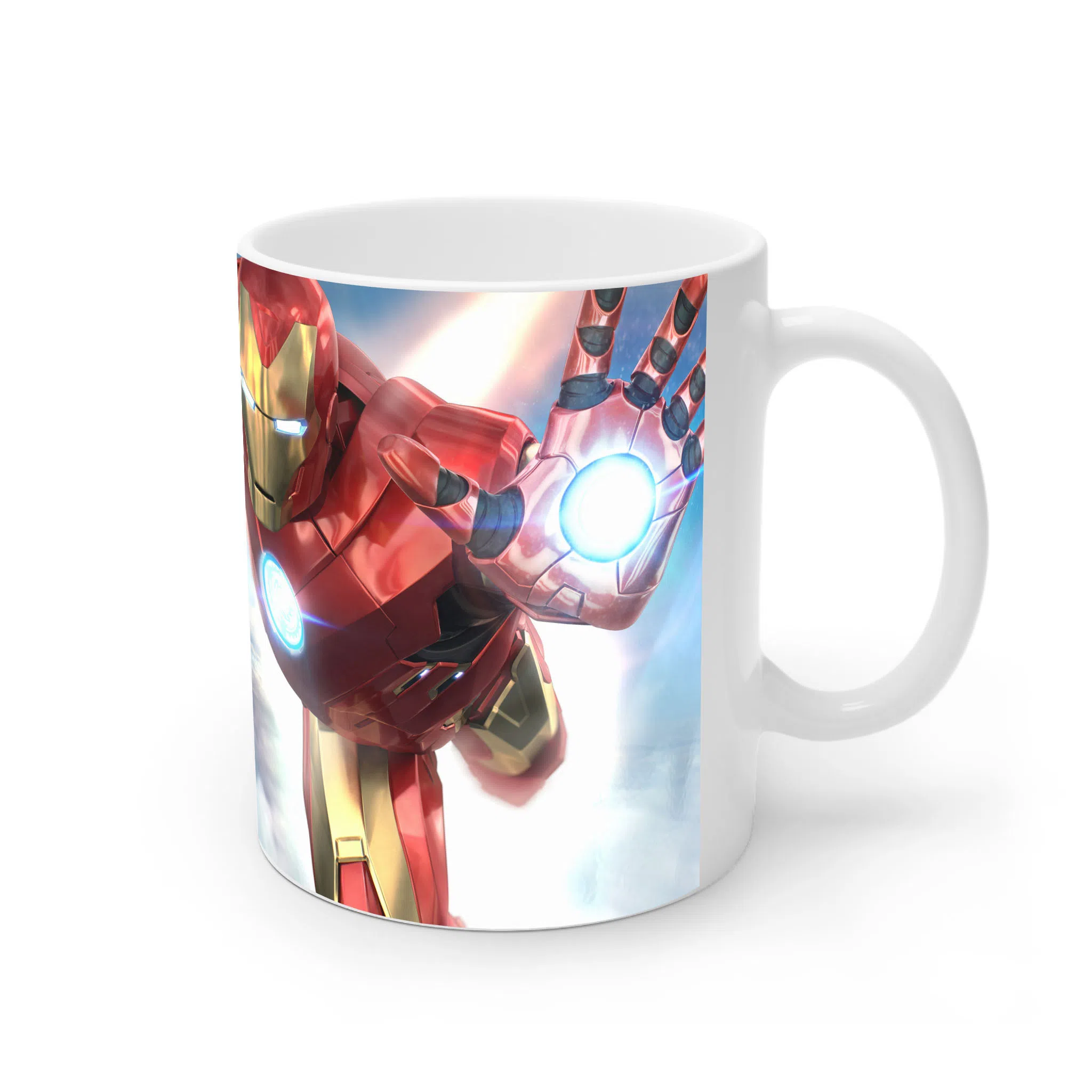 ماگ لیمینات طرح بازی Iron Man Game کد NM8161 — تصویر 2