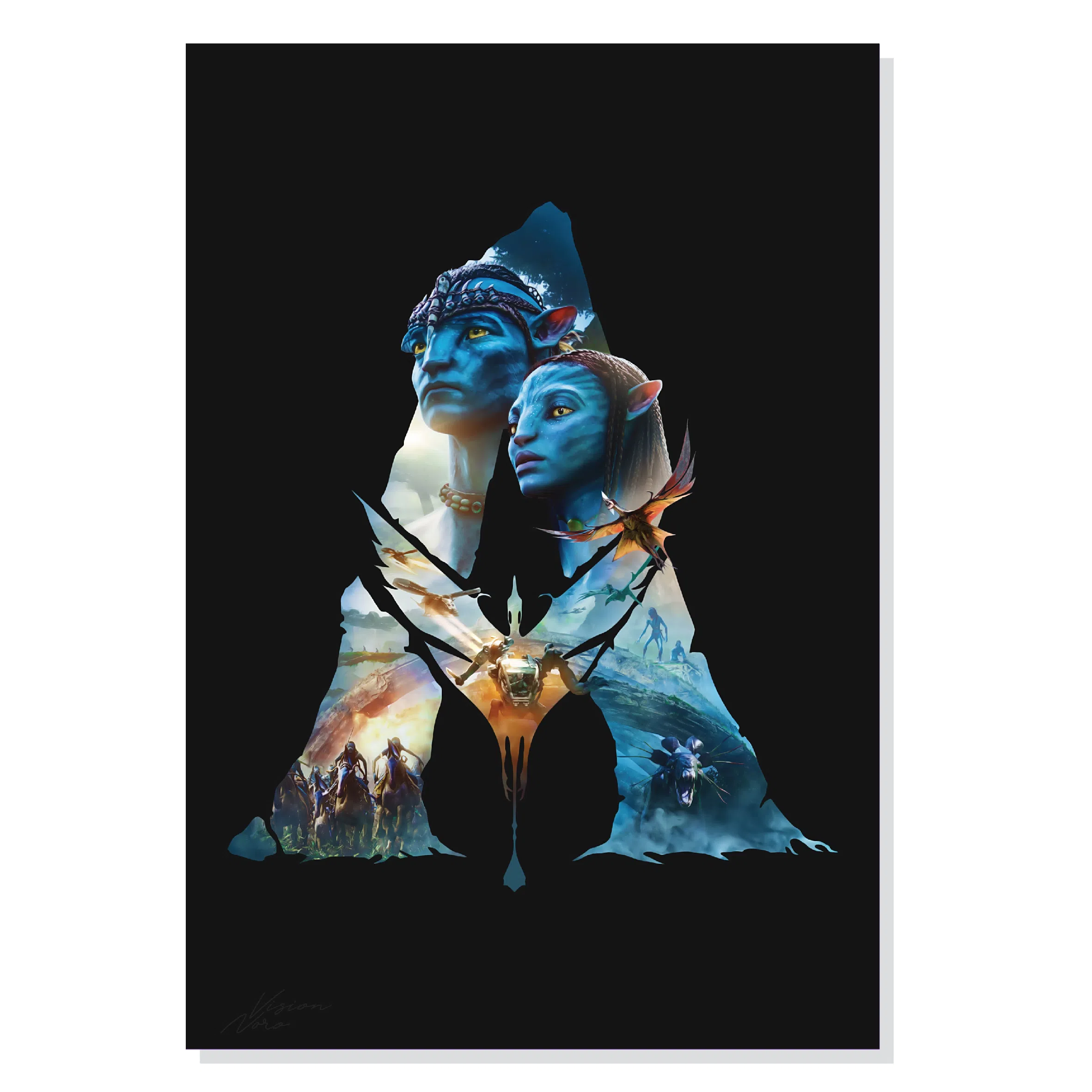 پوستر طرح آواتار Avatar The Way of Water مدل NV0178