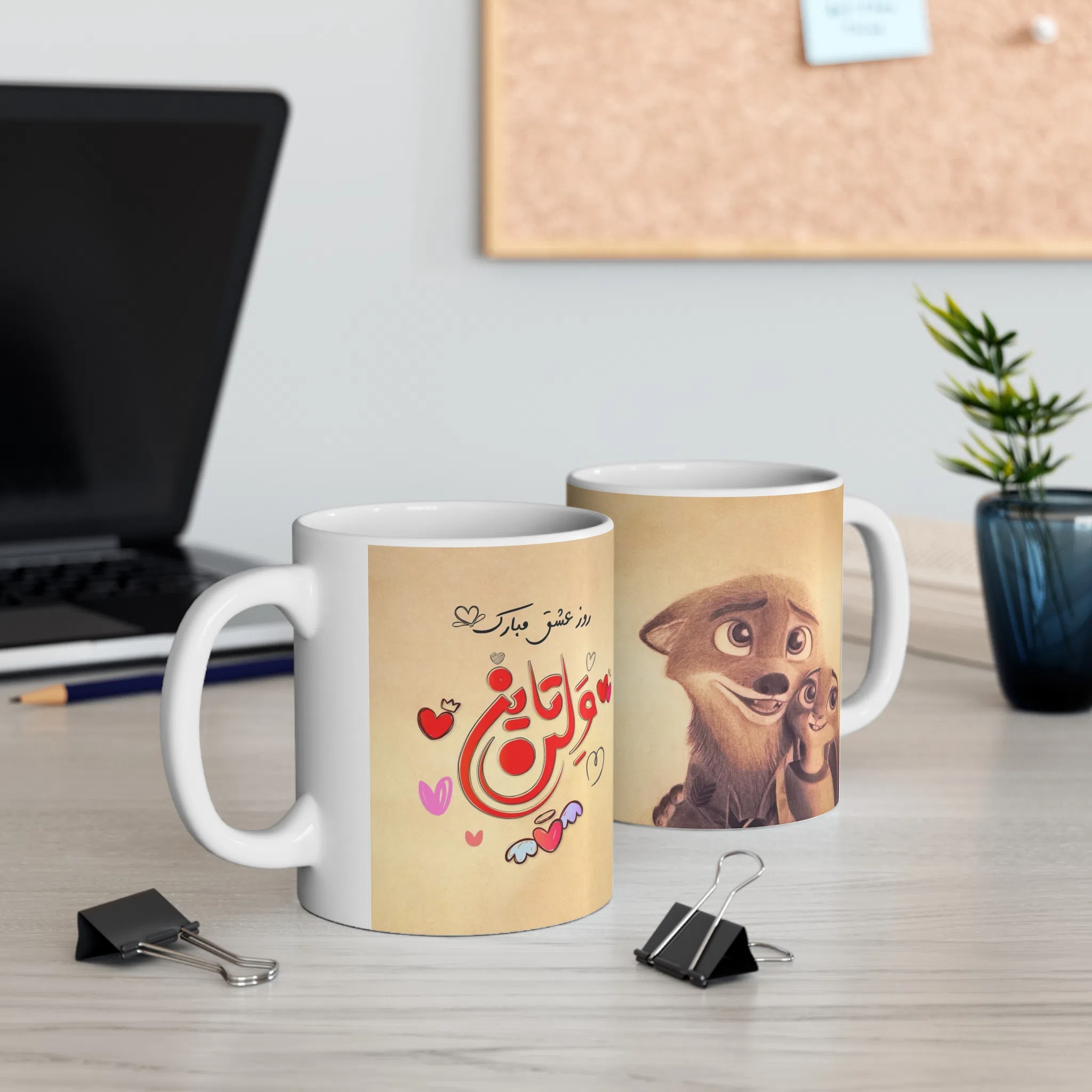 ماگ طرح انیمیشن زوتوپیا Zootopia مدل NM2958 — تصویر 3