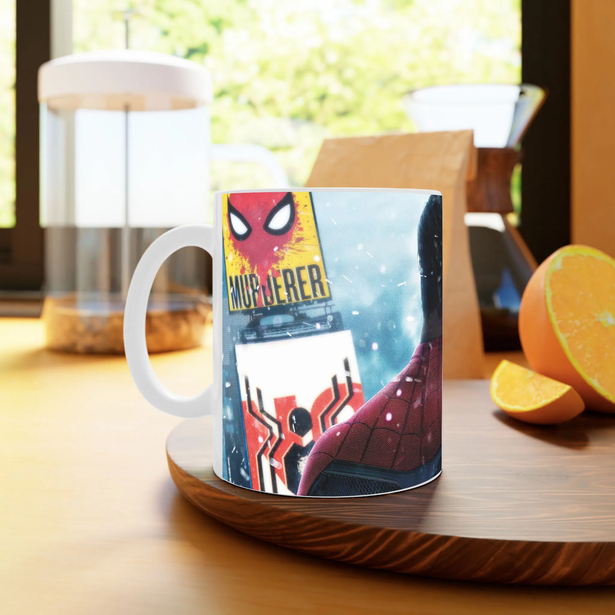 ماگ لیمینات طرح فیلم مرد عنکبوتی اسپایدرمن Spider Man کد NM12438 — تصویر 2