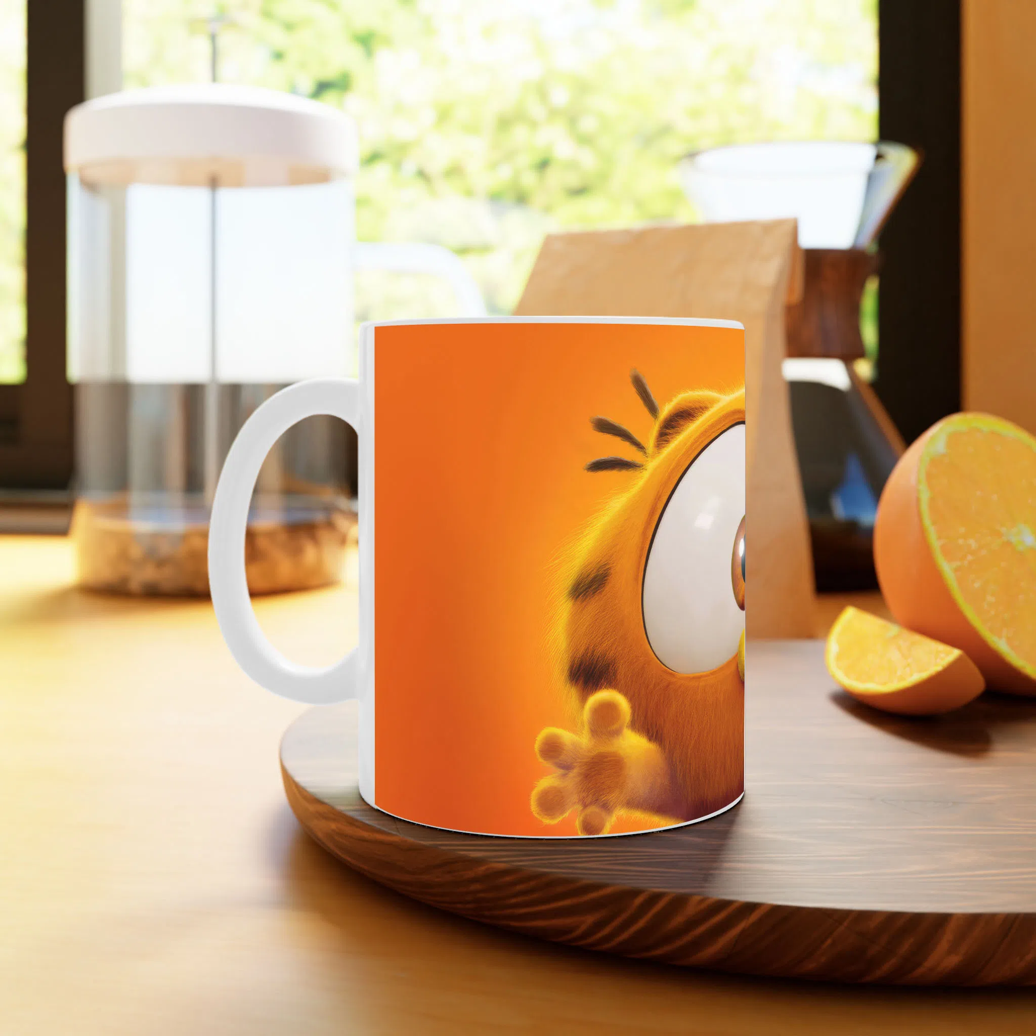 ماگ لیمینات طرح فیلم گارفیلد Garfield کد NM11432 — تصویر 2