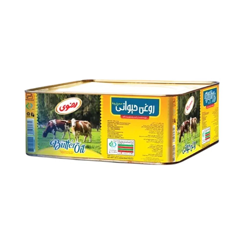 روغن زرد حیوانی نان رضوی - 4/5 کیلوگرم