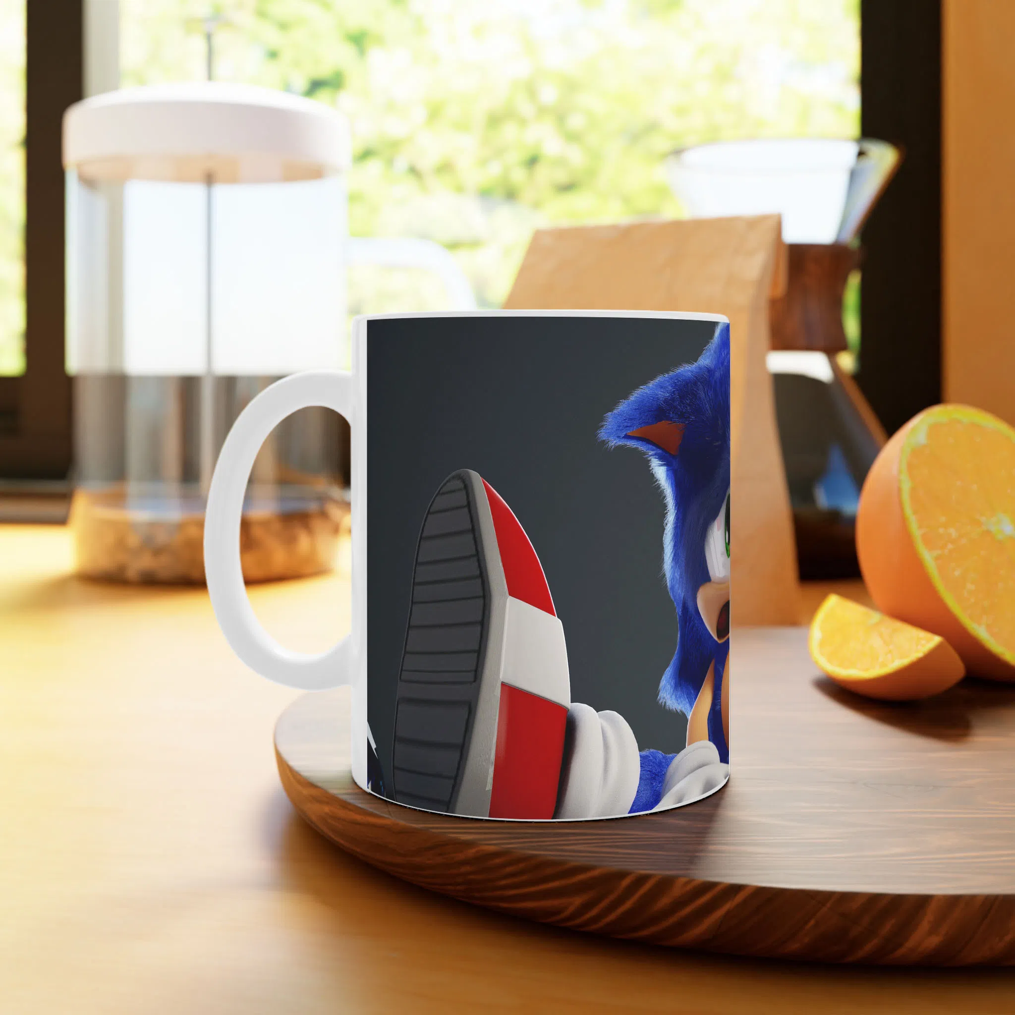 ماگ لیمینات طرح فیلم سونیک خارپشت Sonic the Hedgehog کد NM12339 — تصویر 2