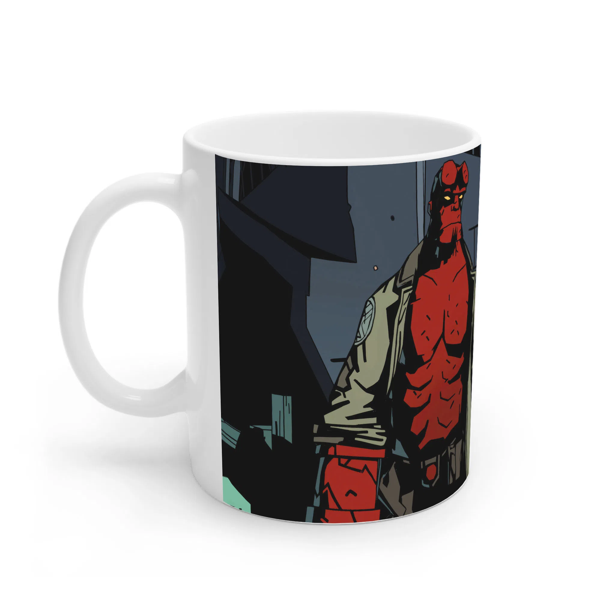 ماگ لیمینات طرح بازی Hellboy Web of Wyrd Game کد NM8075 — تصویر 2