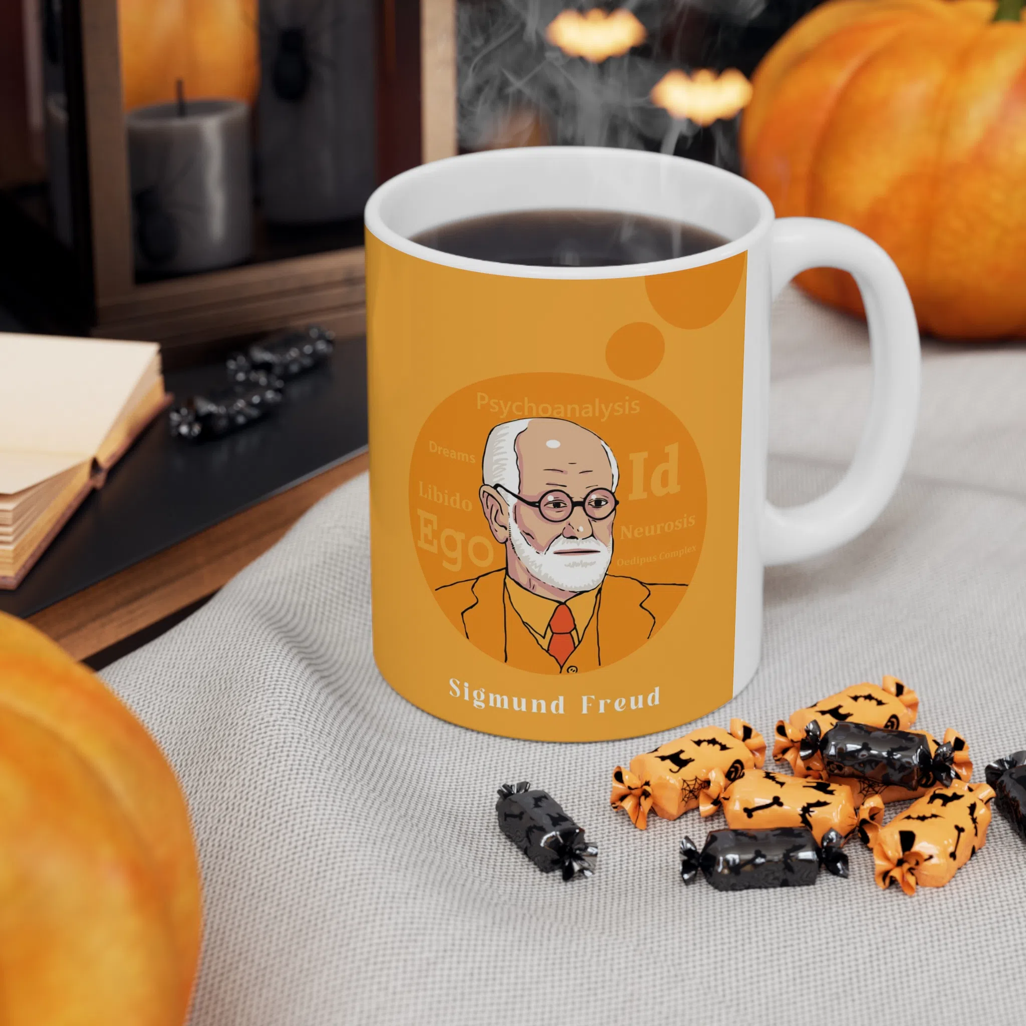 ماگ طرح روز روان شناس و روان کاوی psychologists day مدل NM3234 — تصویر 4