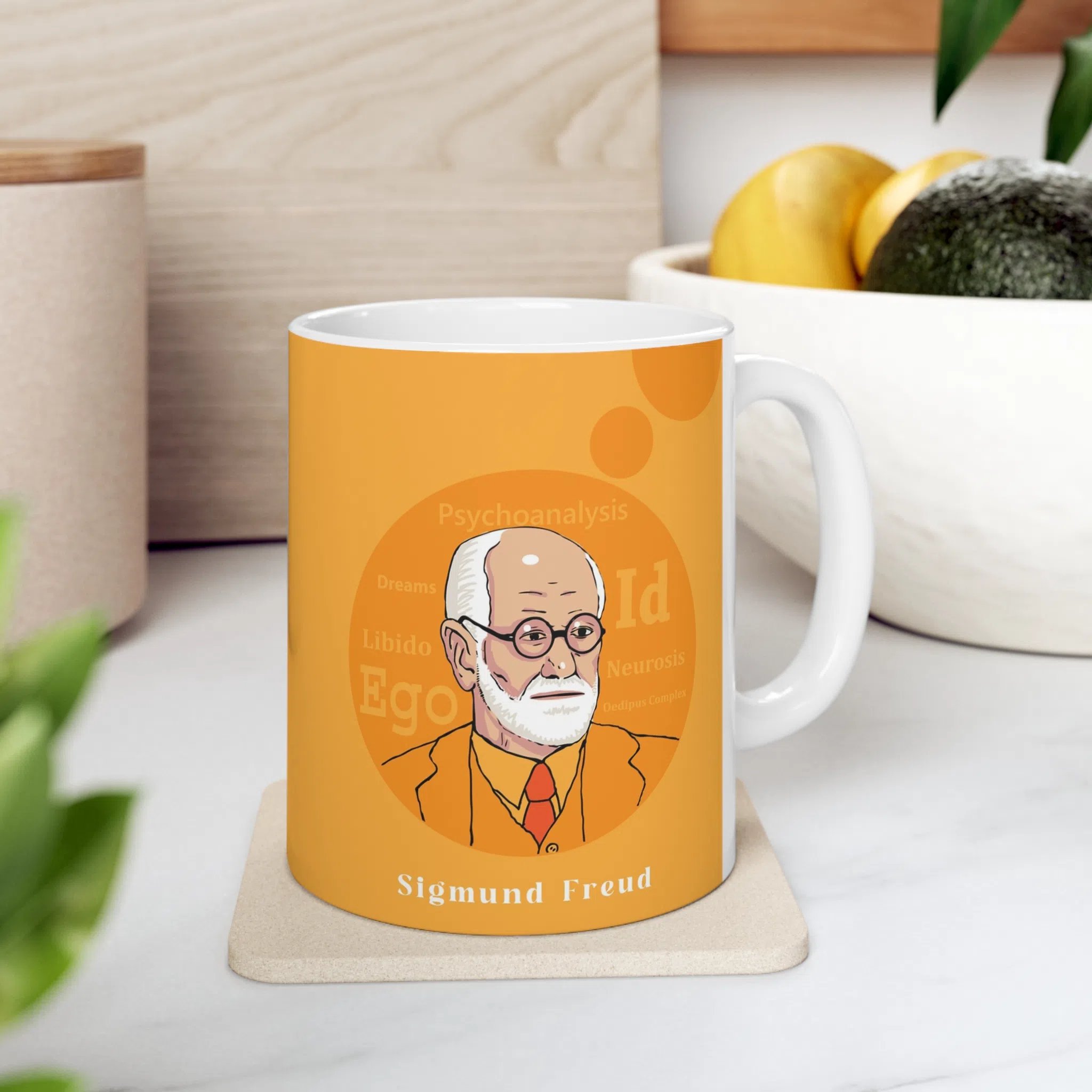 ماگ طرح روز روان شناس و روان کاوی psychologists day مدل NM3234 — تصویر 5