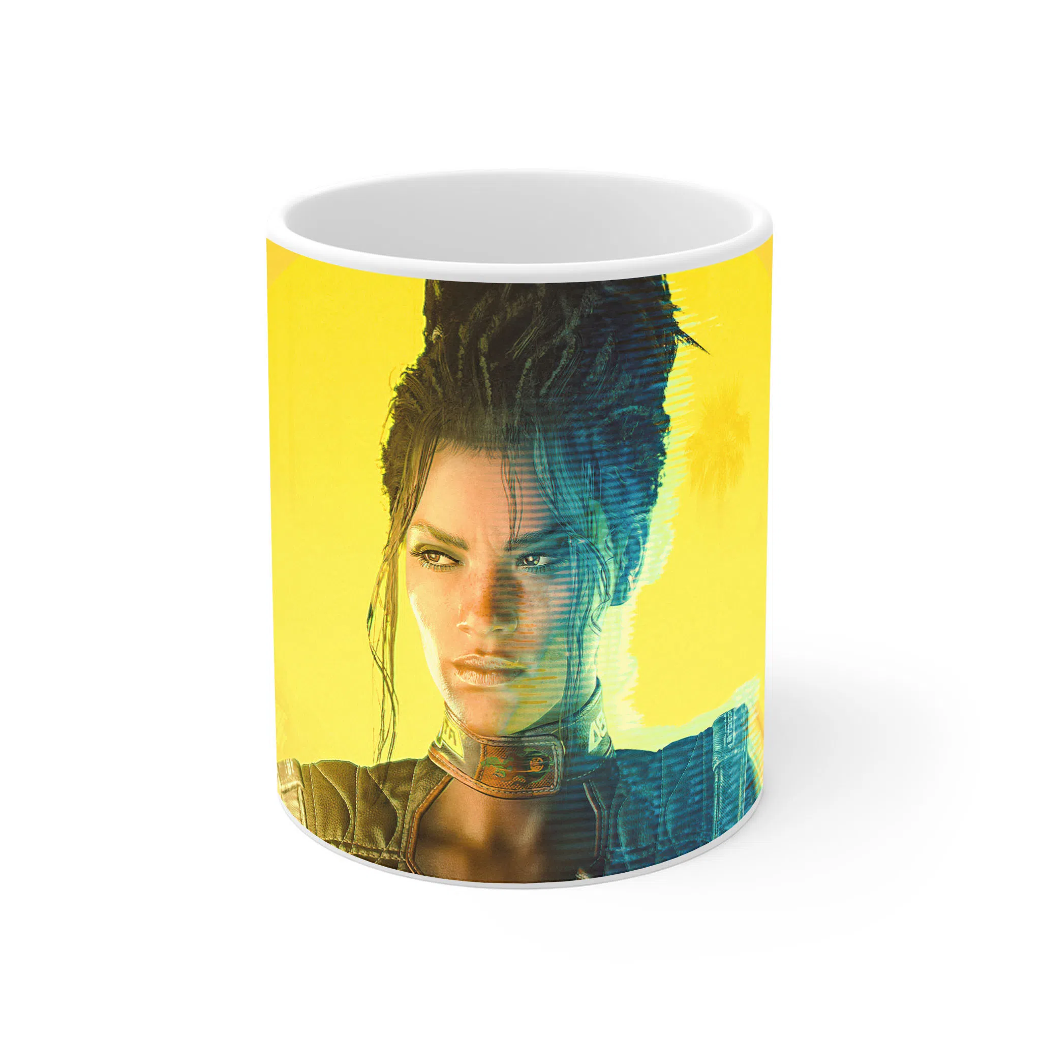 ماگ لیمینات طرح بازی سایبرپانک Cyberpunk 2077 Game کد NM6746