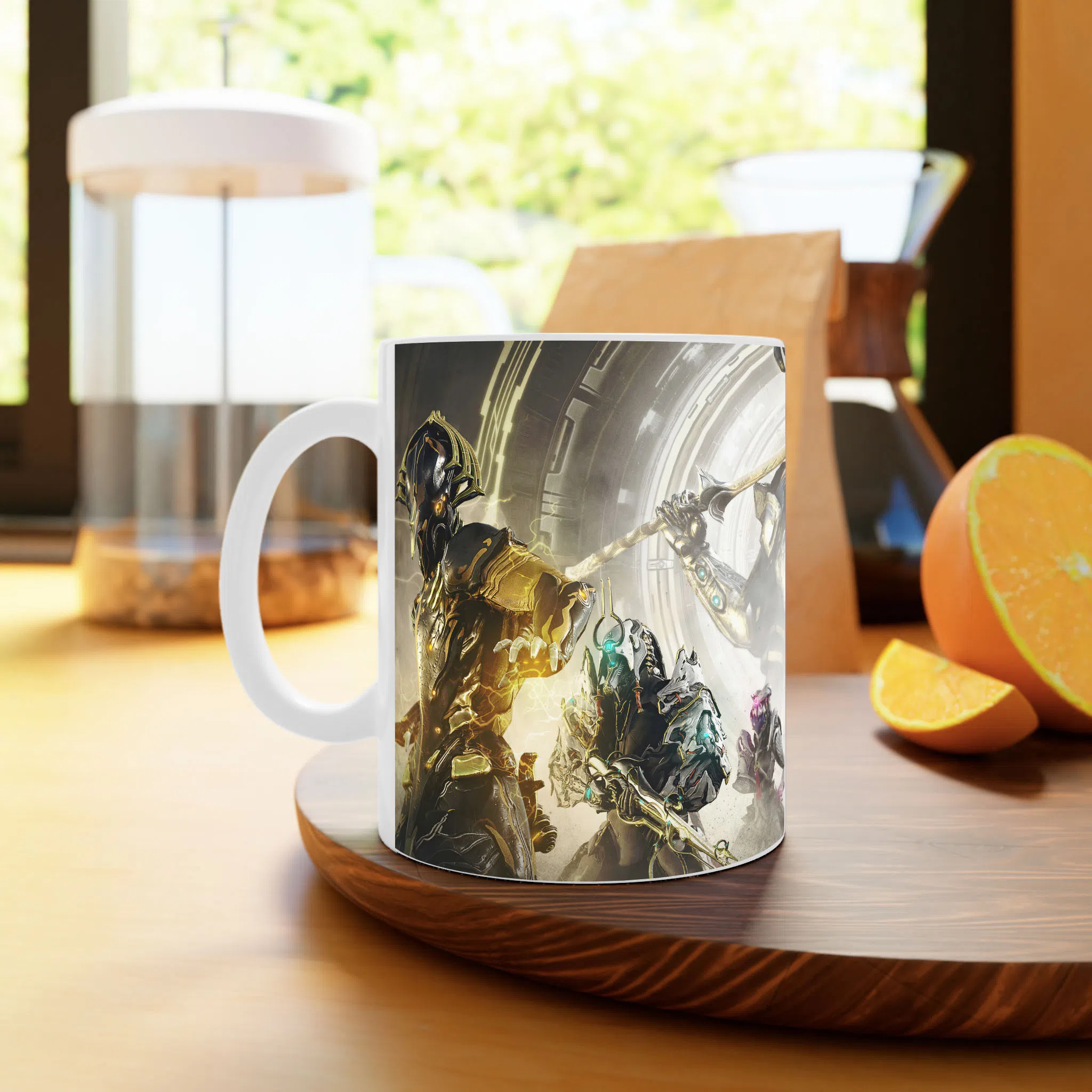ماگ لیمینات طرح بازی Warframe Game کد NM10346 — تصویر 2