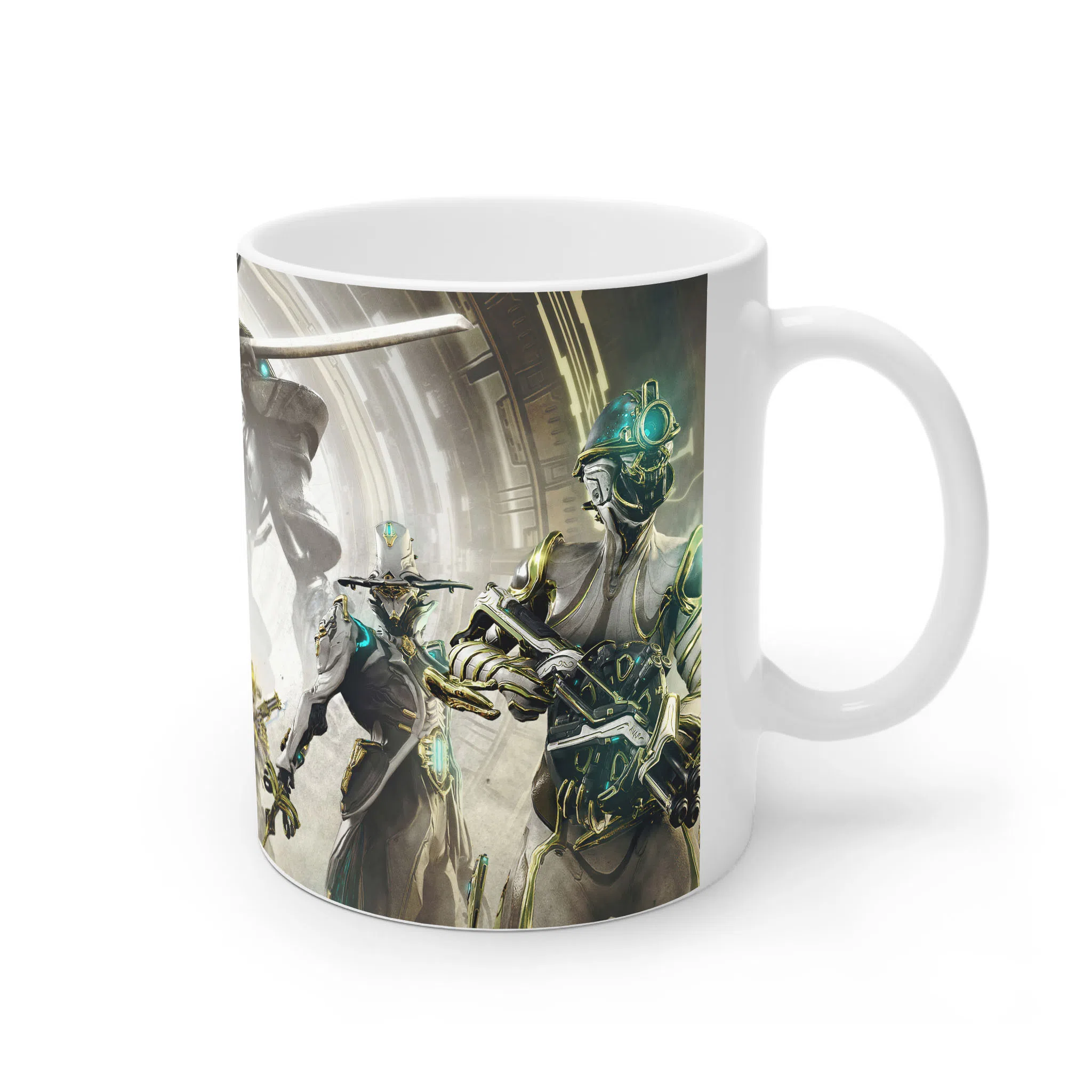 ماگ لیمینات طرح بازی Warframe Game کد NM10346 — تصویر 3