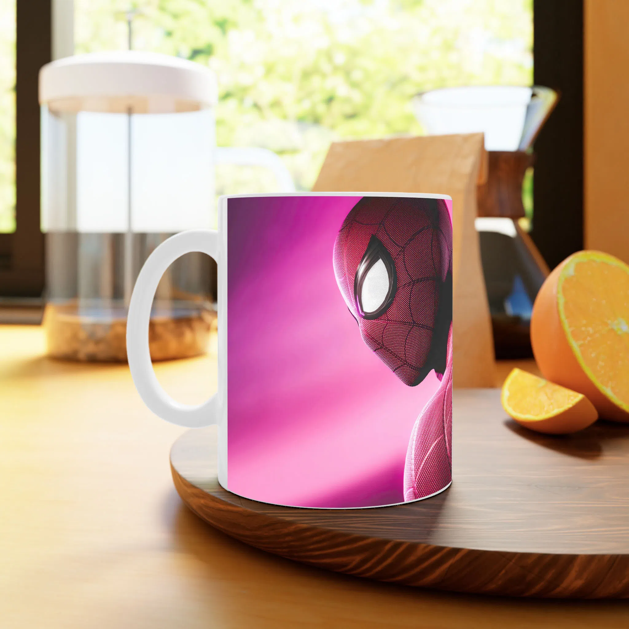 ماگ لیمینات طرح بازی اسپایدرمن مرد عنکبوتی Spider Man Game کد NM9642 — تصویر 2
