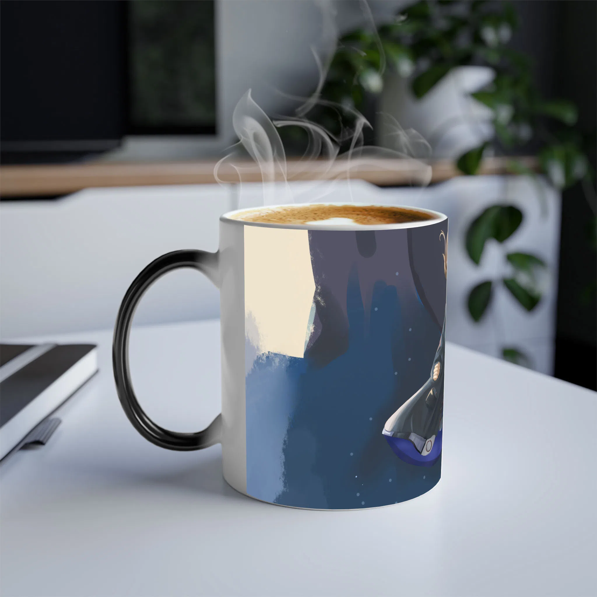 ماگ حرارتی لیمینات طرح انیمه Arknights آمیا در شب تاریک کد NM0465 — تصویر 4