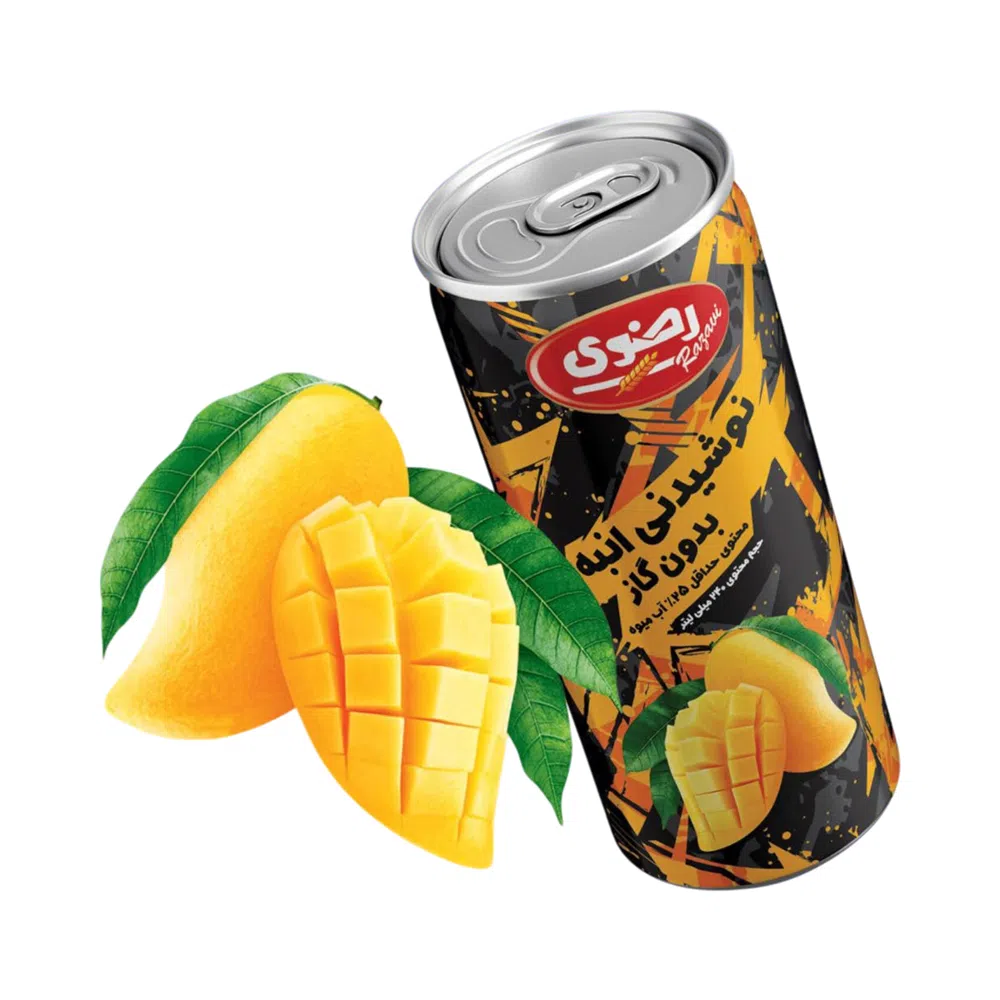 آبمیوه قوطی انبه نان رضوی - 240 میلی لیتر