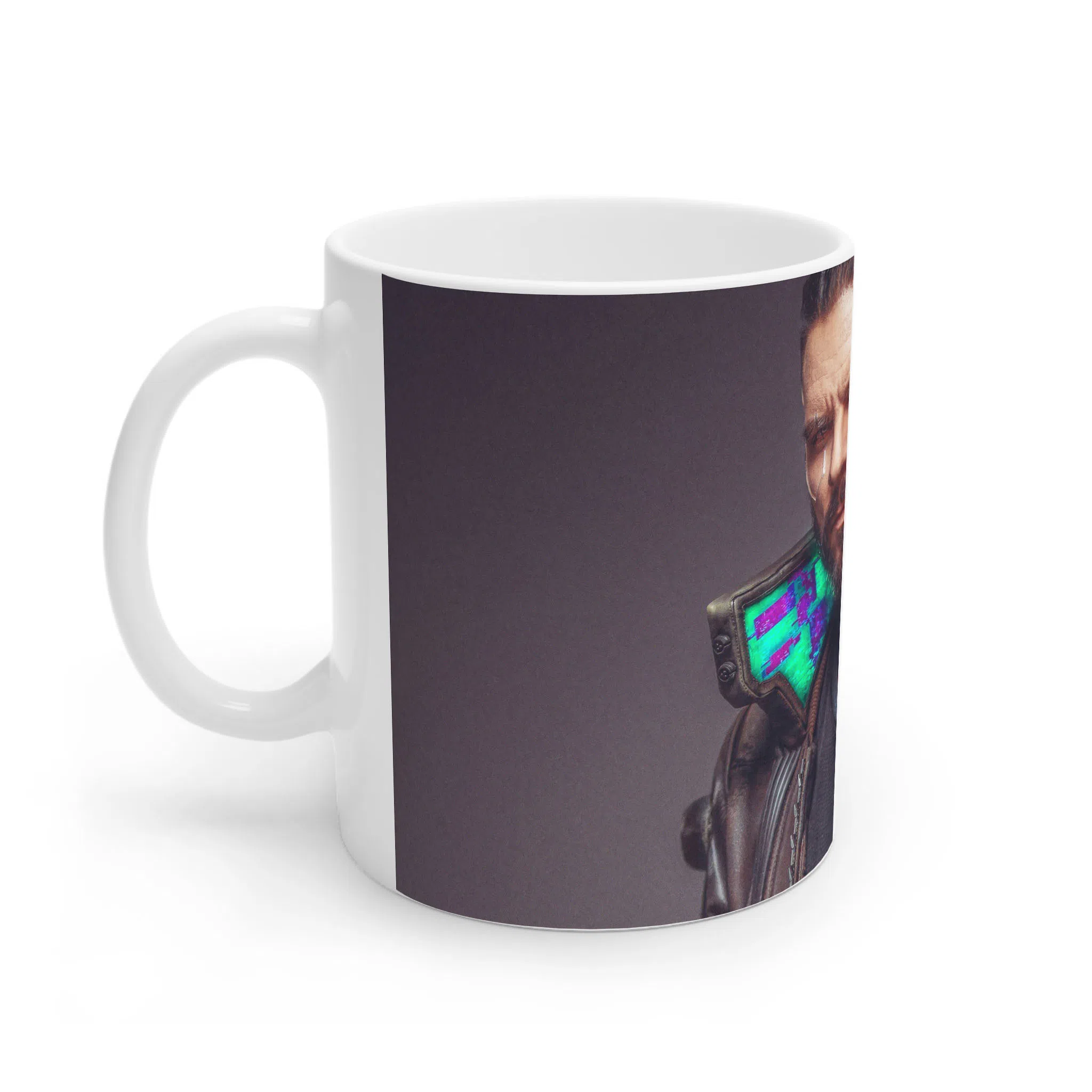 ماگ لیمینات طرح بازی سایبرپانک Cyberpunk 2077 Game کد NM6547