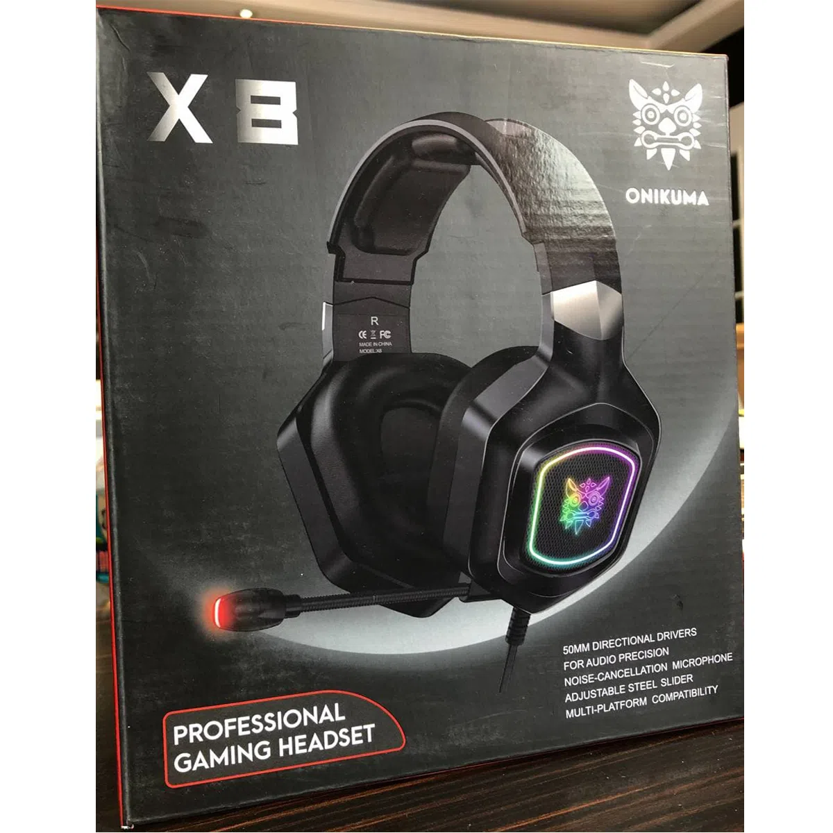 هدست مخصوص بازی اونیکوما مدل X8 — تصویر 9