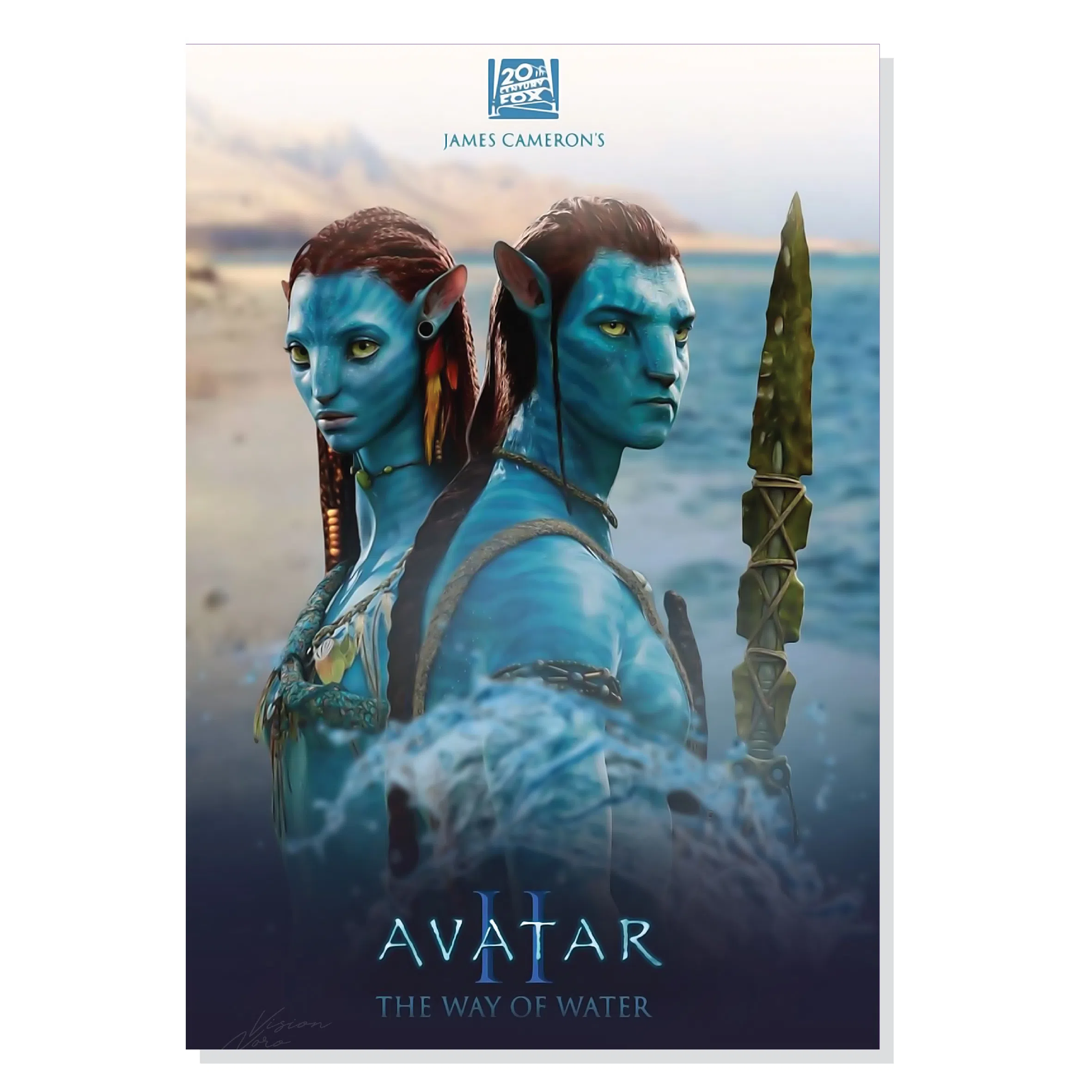 پوستر طرح آواتار Avatar The Way of Water مدل NV0177