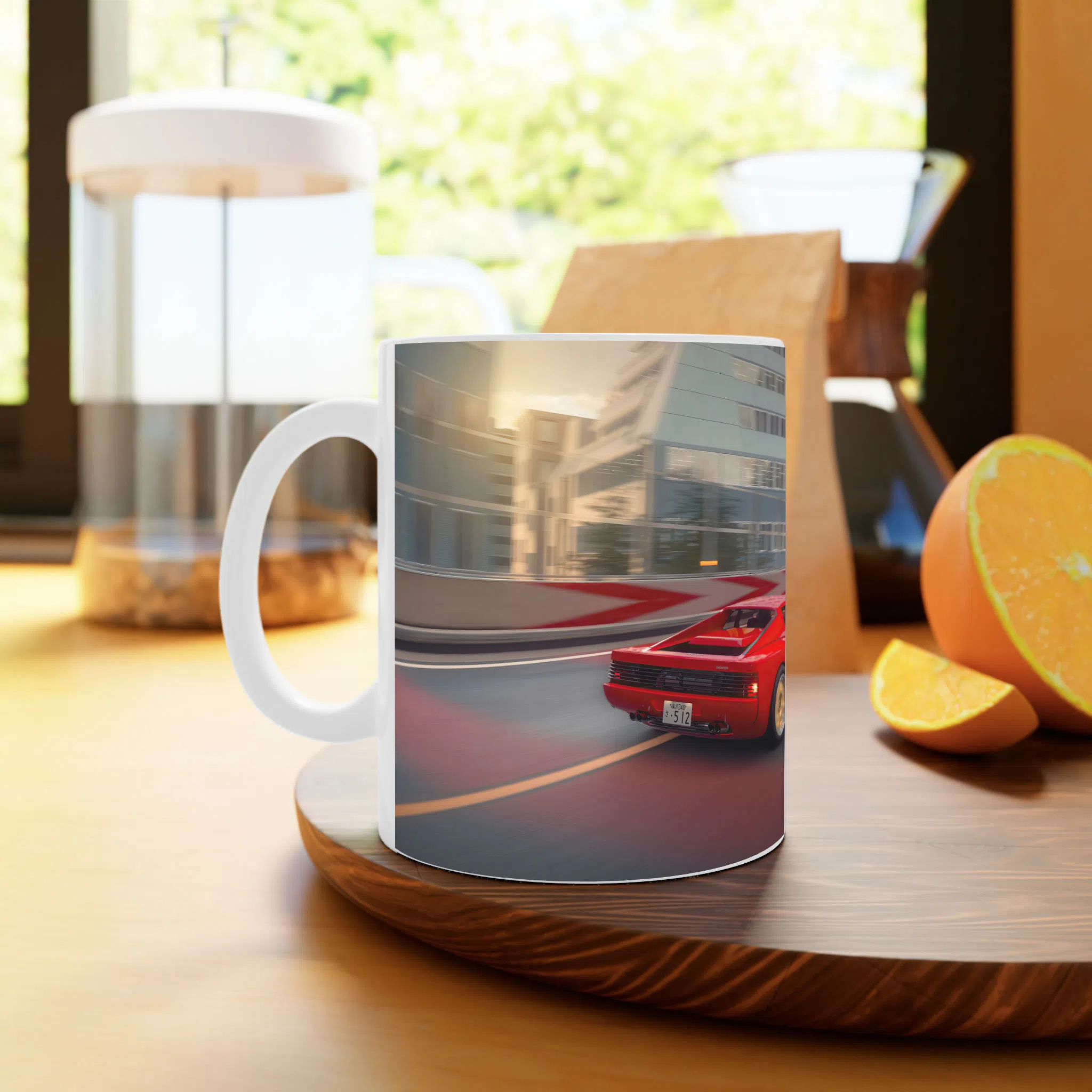 ماگ لیمینات طرح بازی Gran Turismo Game کد NM7903 — تصویر 3