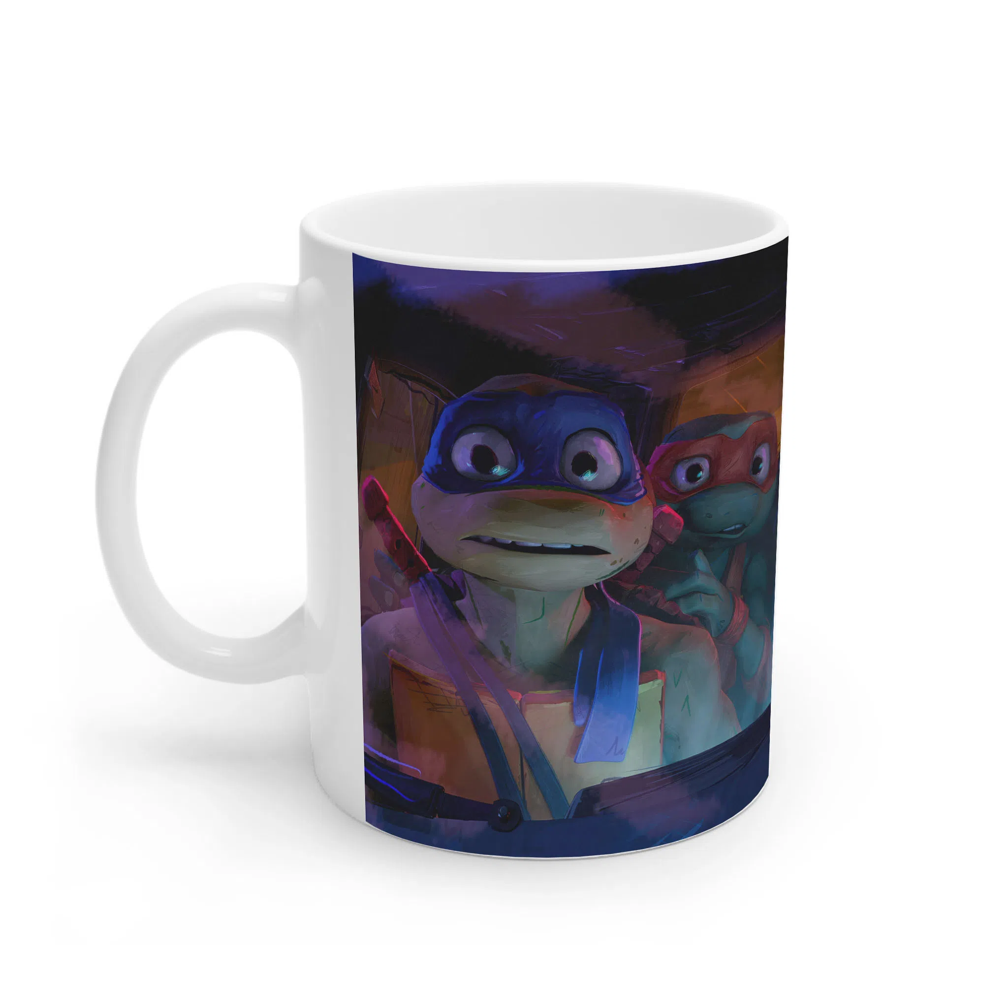 ماگ لیمینات طرح فیلم لاکپشت های نینجا Ninja Turtles کد NM12043 — تصویر 2