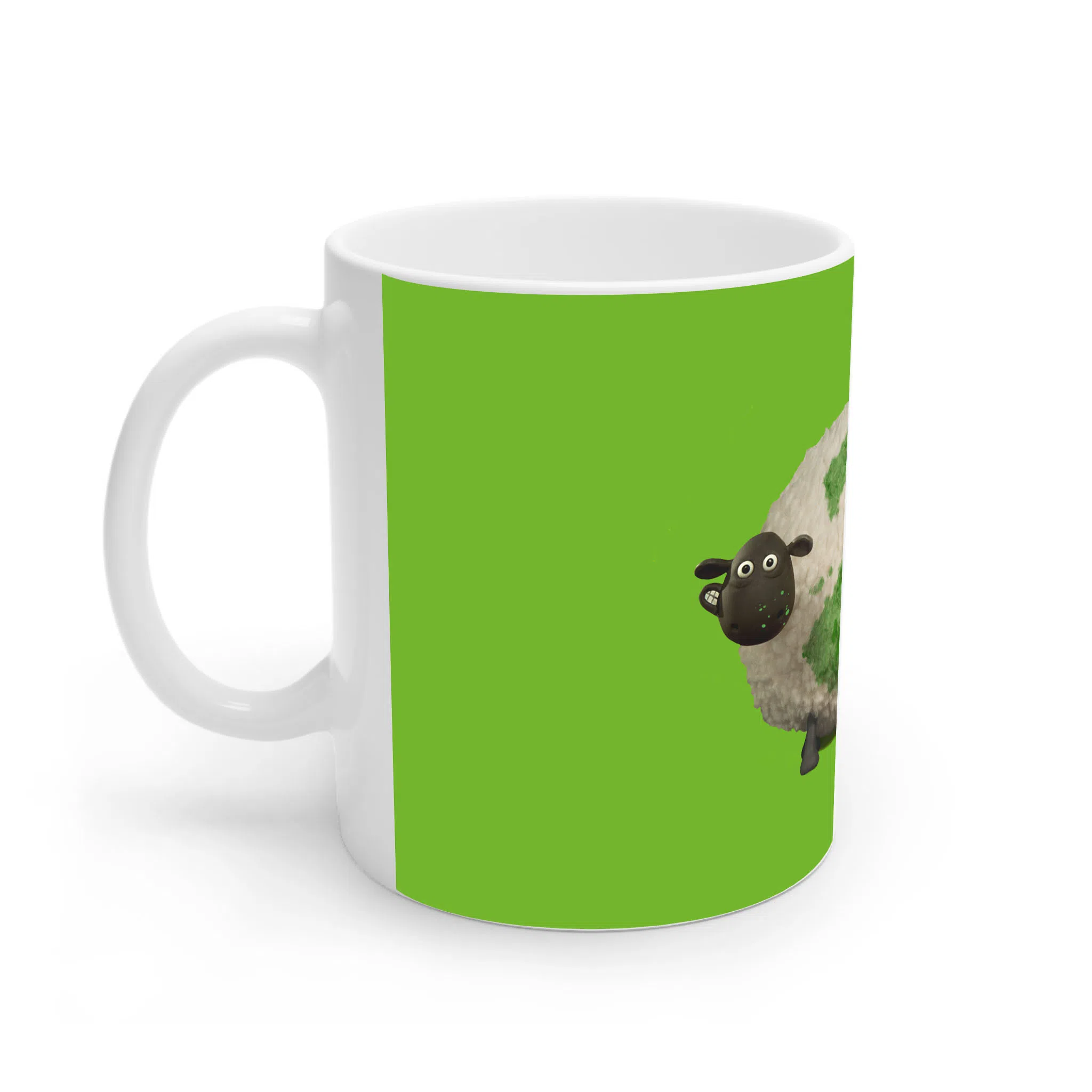 ماگ لیمینات طرح فیلم Shaun the Sheep کد NM12248 — تصویر 2