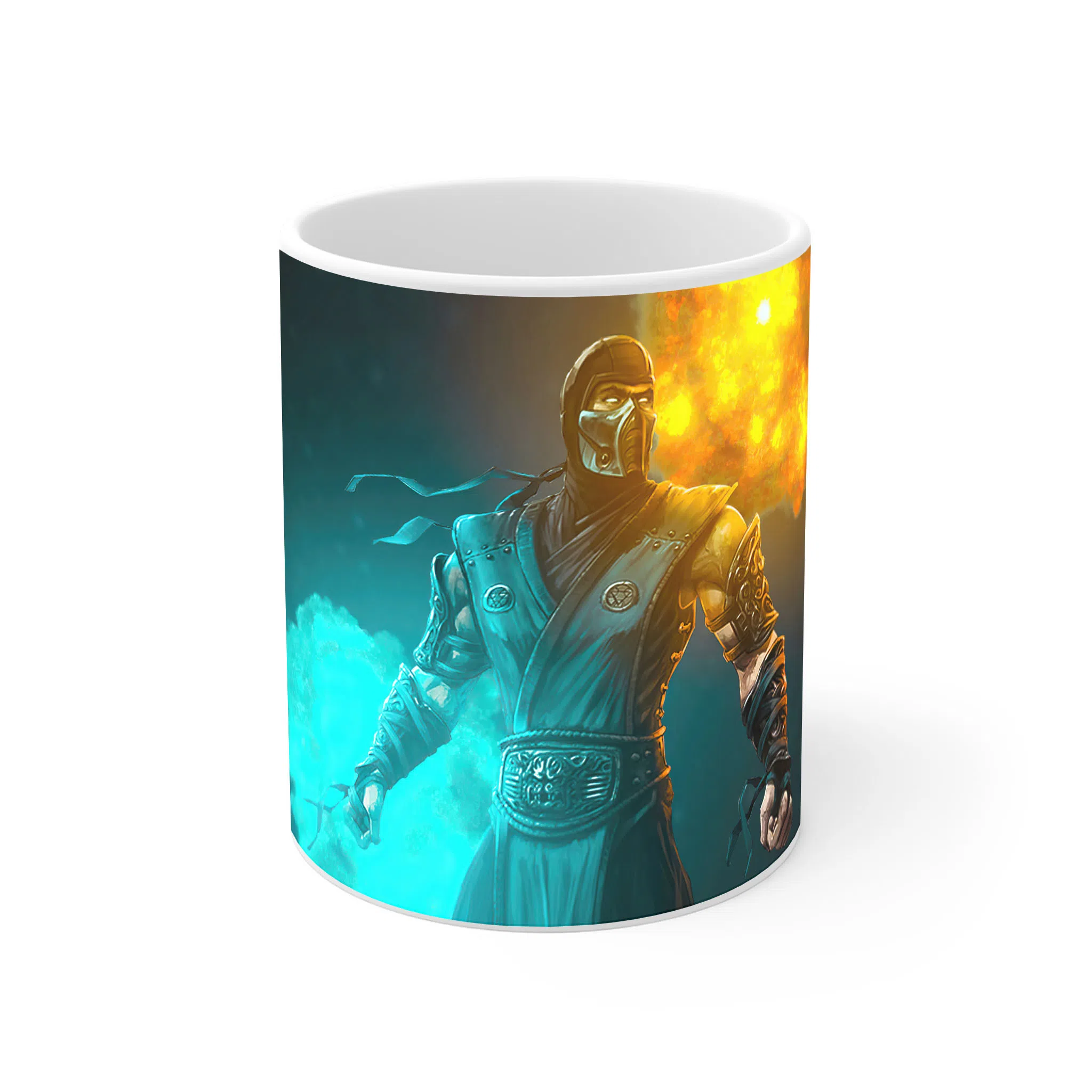 ماگ لیمینات طرح بازی مورتال کامبت Mortal Kombat Game کد NM8537