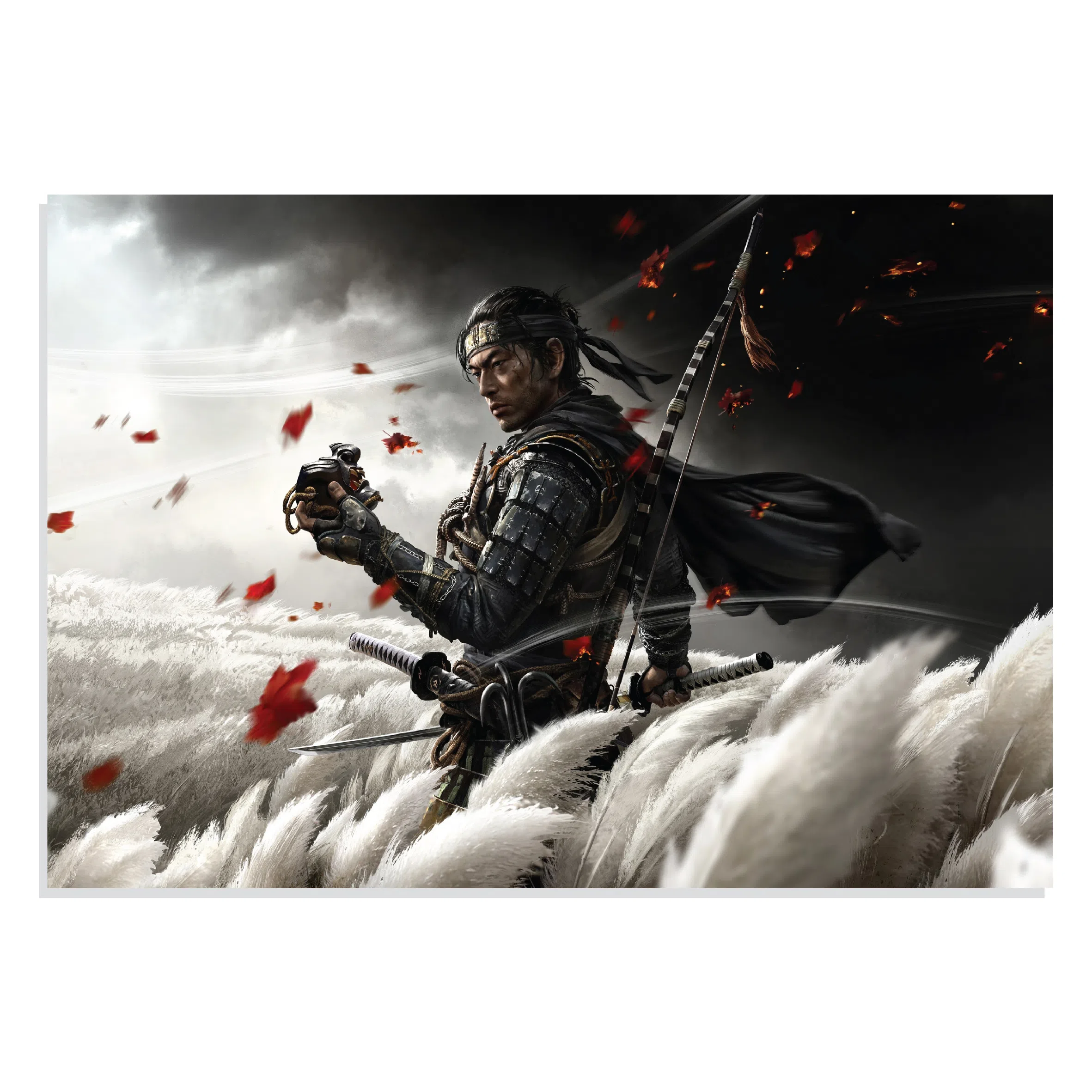 پوستر طرح Gaming - بازی روح سوشیما Ghost of Tsushima مدل NV0998