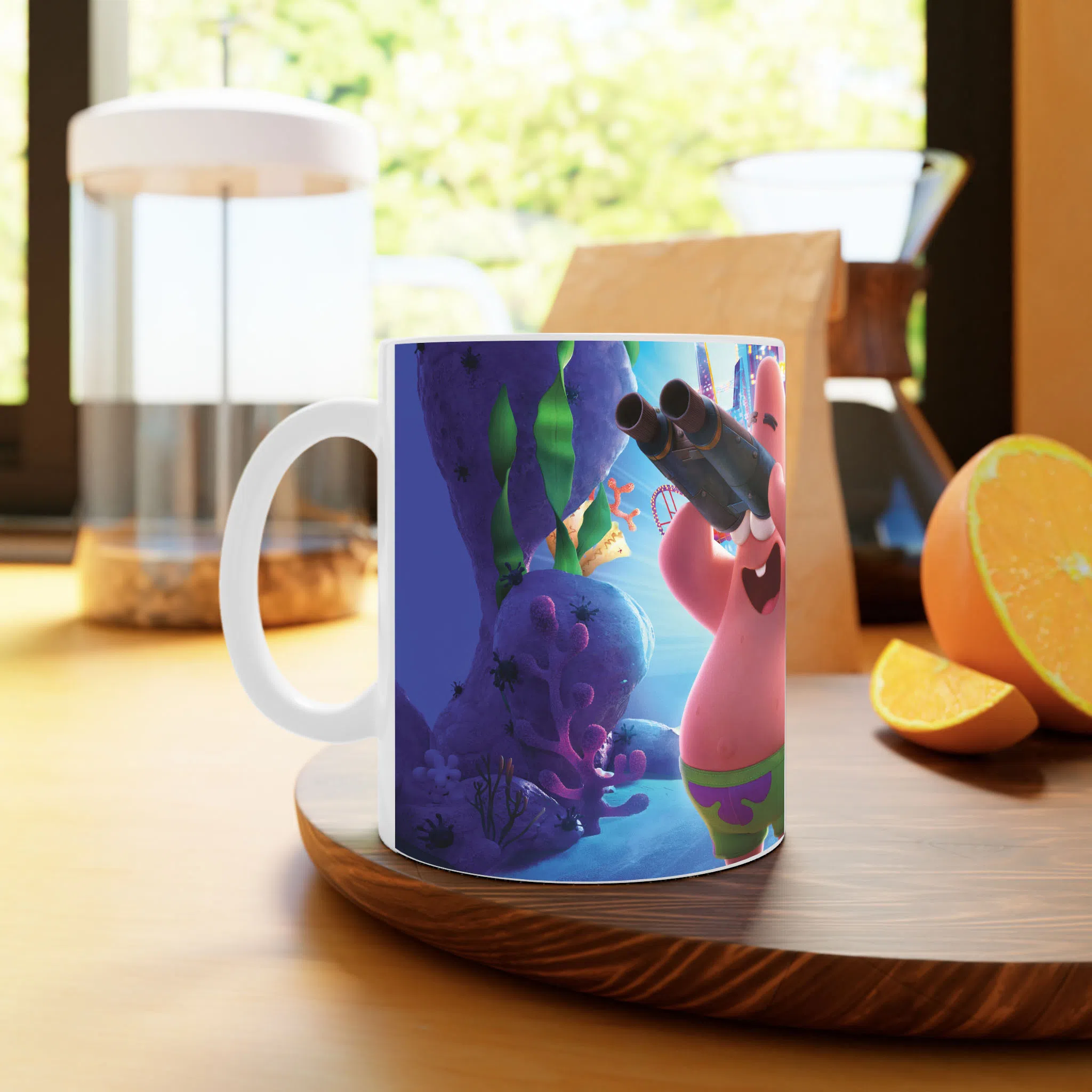 ماگ لیمینات طرح فیلم باب اسفنجی The SpongeBob کد NM13068 — تصویر 2