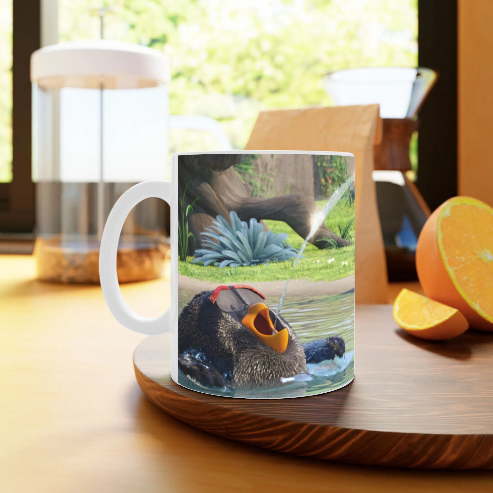 ماگ لیمینات طرح فیلم انگری بردز Angry Birds کد NM10504 — تصویر 3