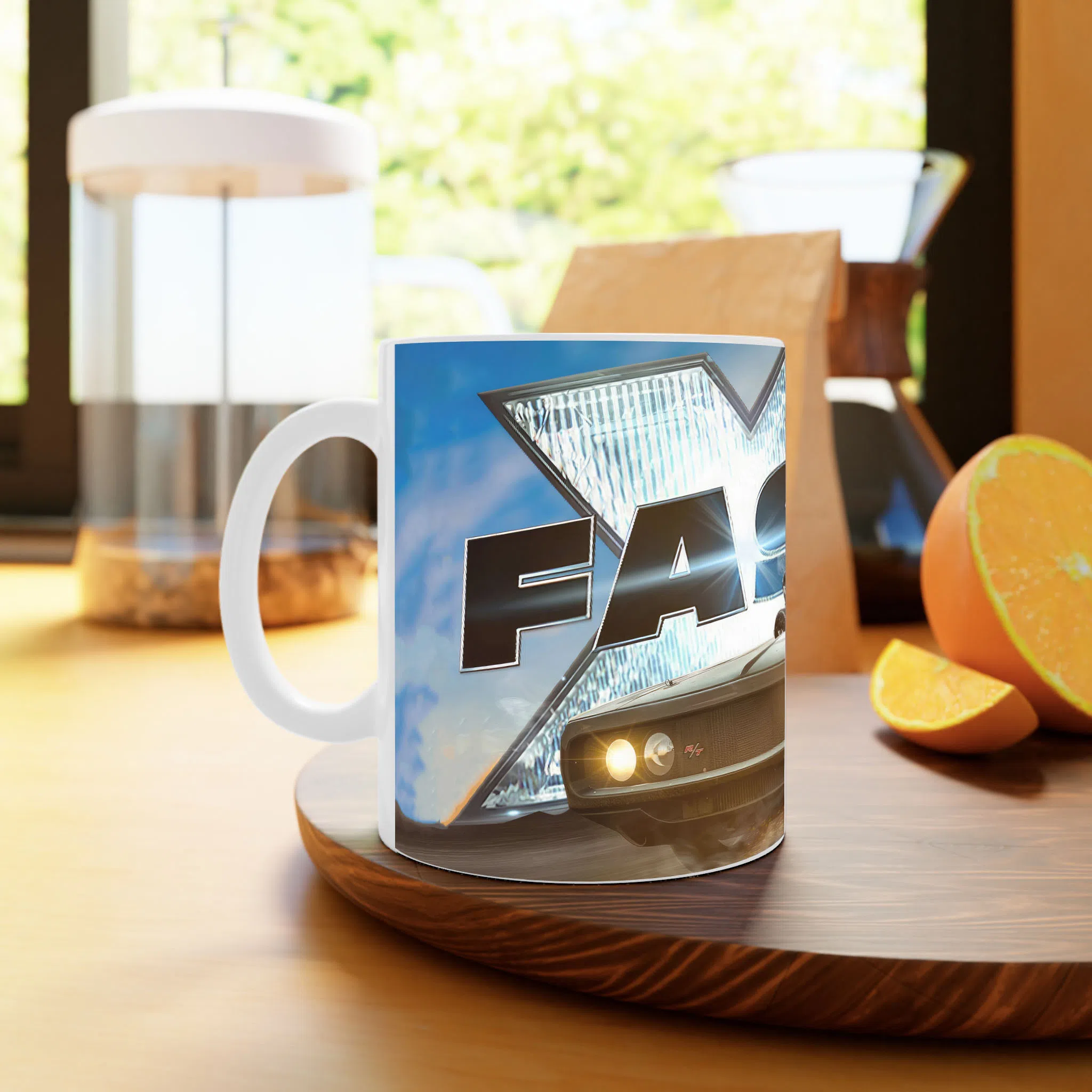 ماگ لیمینات طرح فیلم سریع و خشن Fast And Furious کد NM11357 — تصویر 2