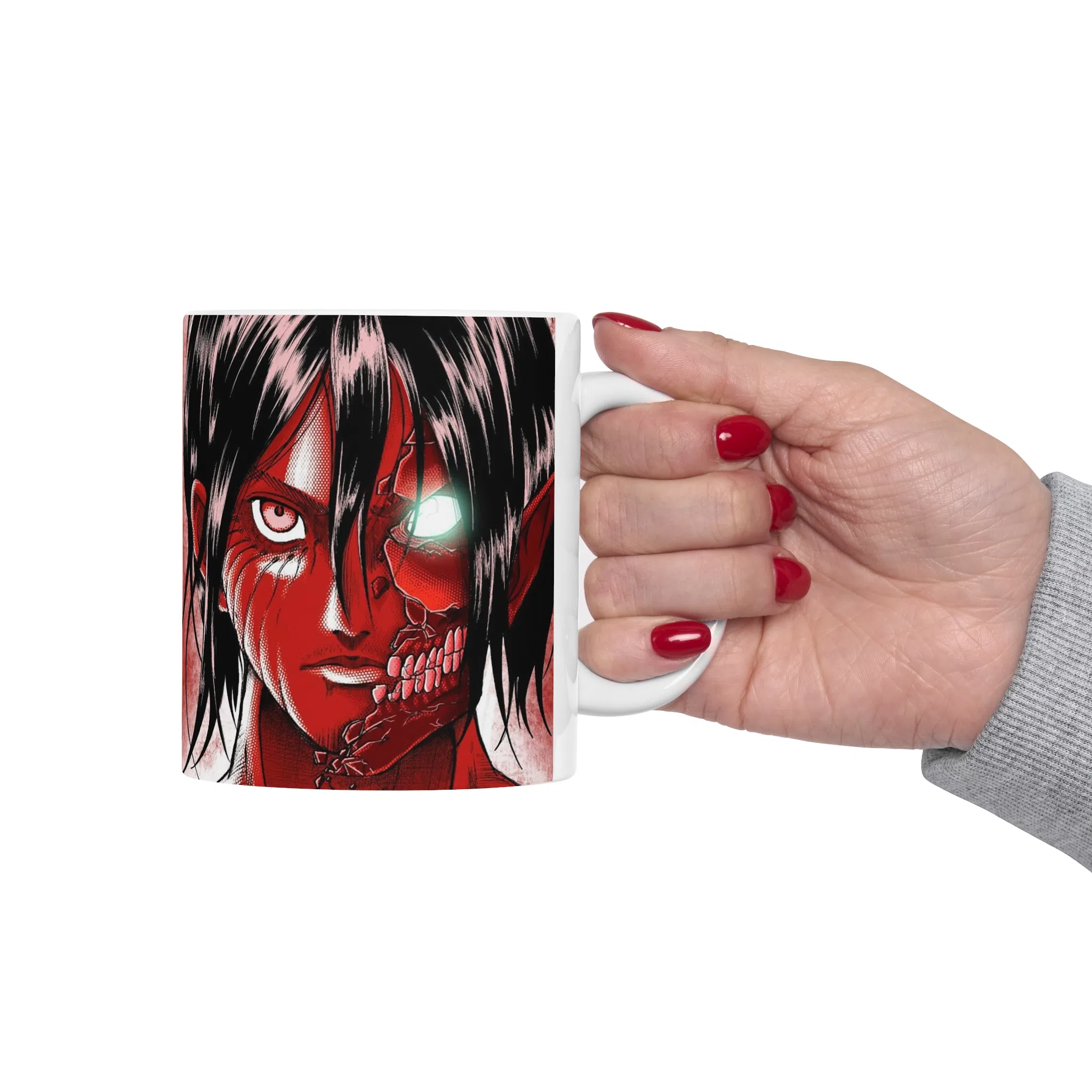 ماگ طرح انیمه اتک ان تایتان Attack on the Titan مدل NM2625 — تصویر 6