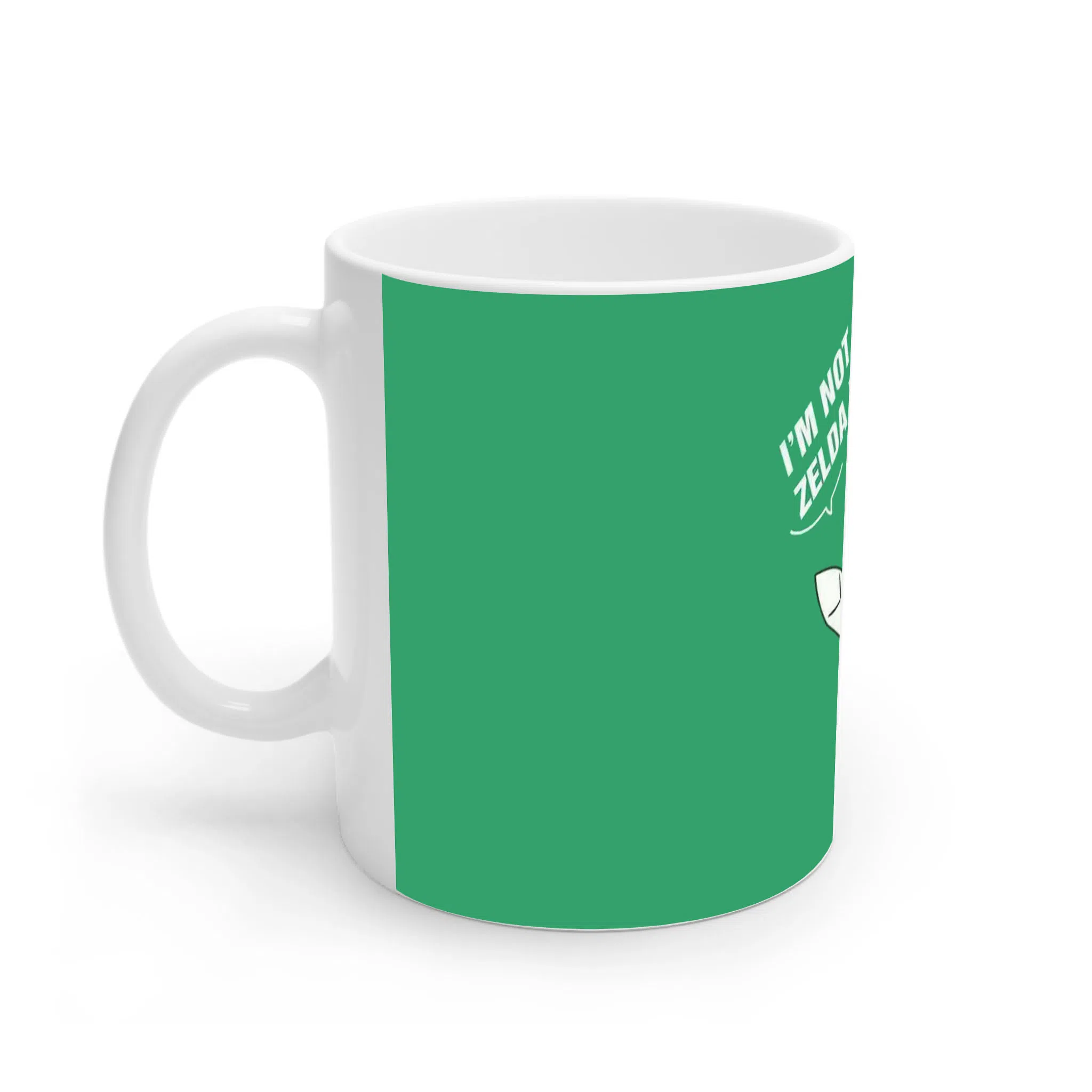 ماگ لیمینات طرح من زلدا نیستم کد NM15702 — تصویر 3
