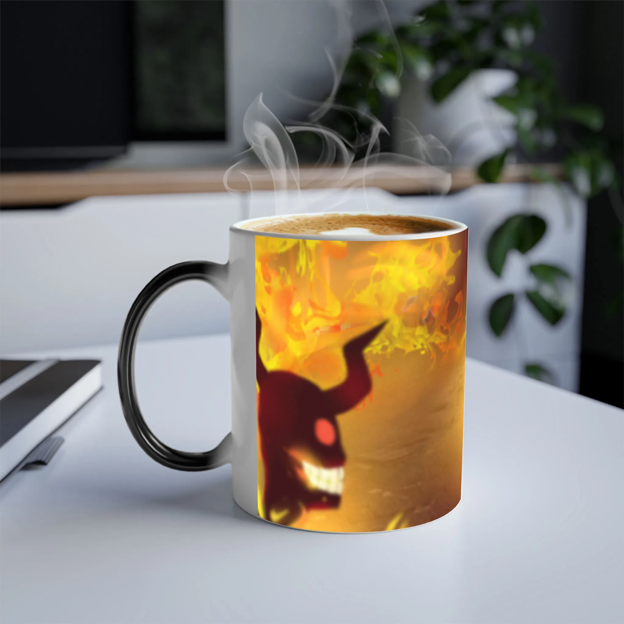 ماگ حرارتی لیمینات طرح انیمه نیروی آتش - Fire Force کد NM0832 — تصویر 3
