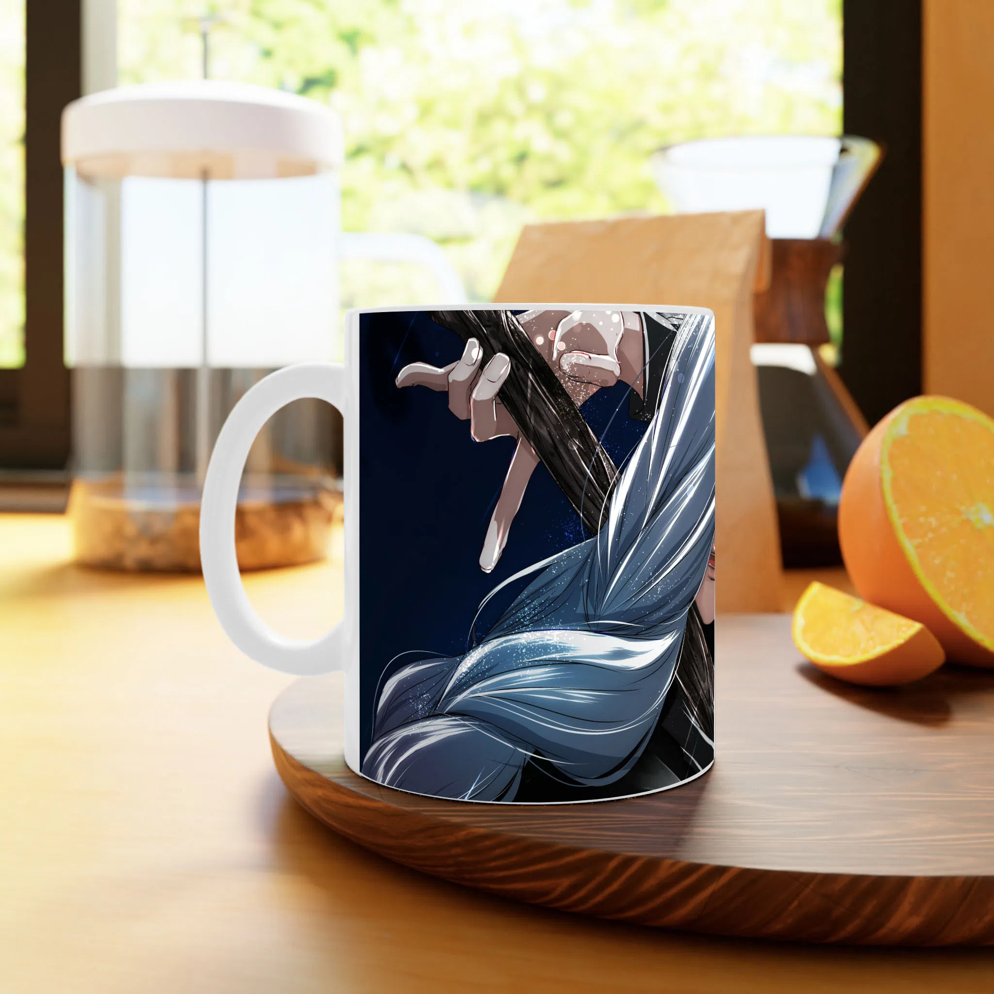 ماگ لیمینات طرح انیمه جوجوتسو کایسن -  Jujutsu Kaisen - Mei Mei کد NM0922 — تصویر 3